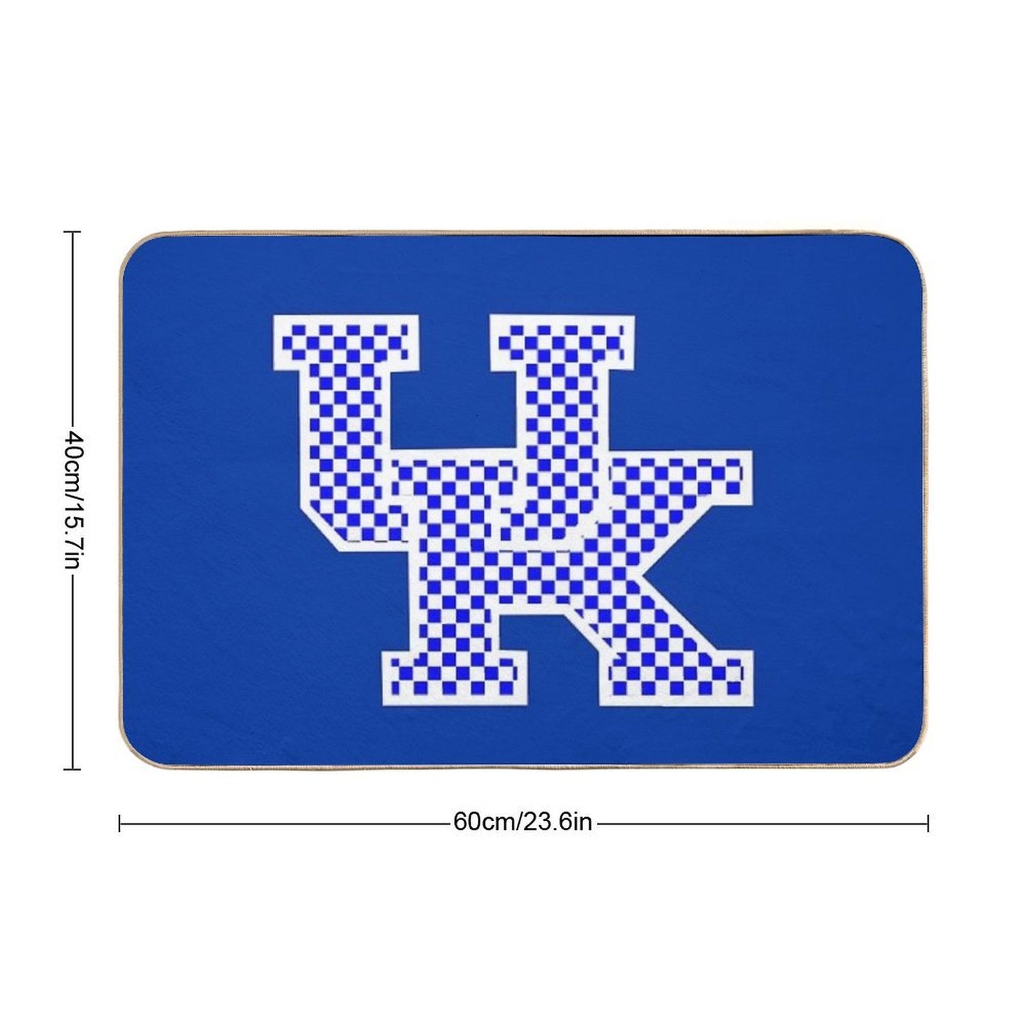 UK Logo Easy Maintenance Bath Mat
