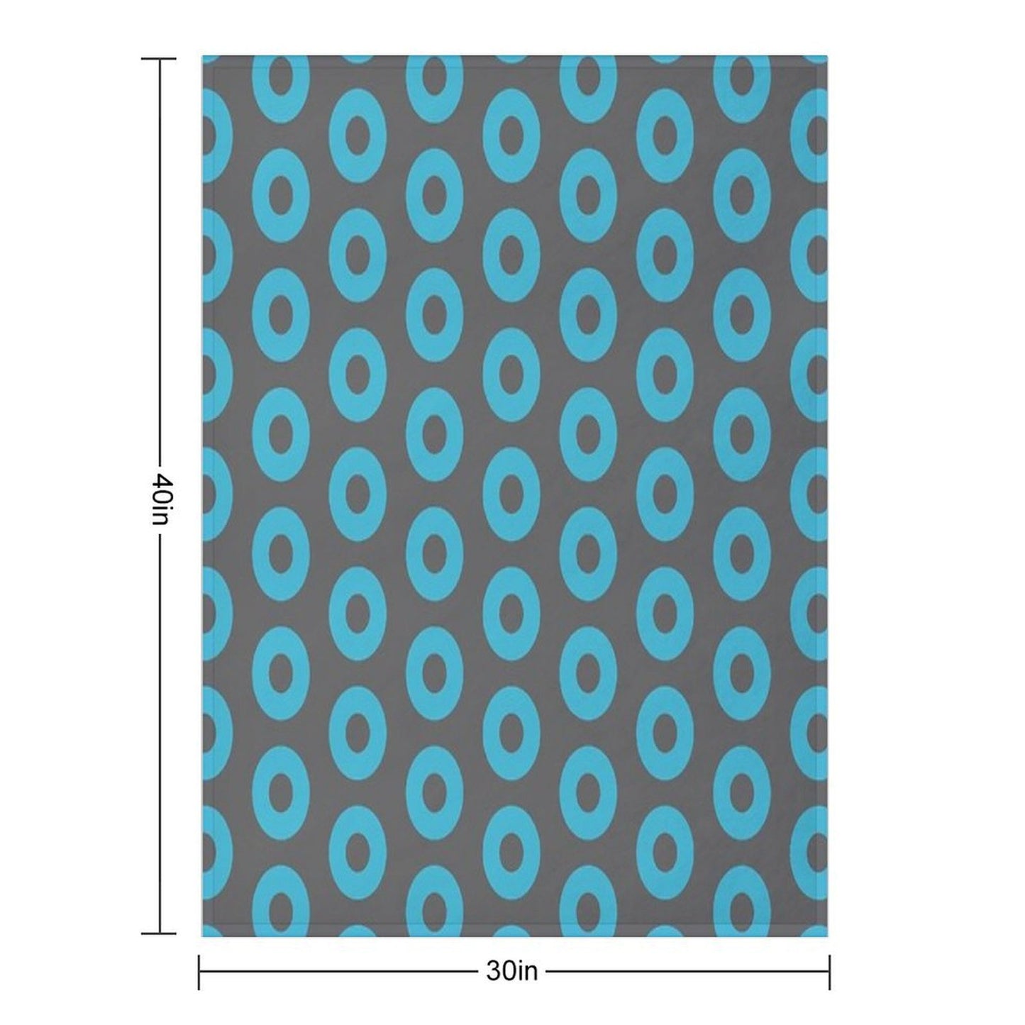 Fishman Donuts - Phish - Color Change Travel-friendly Throw Blanket