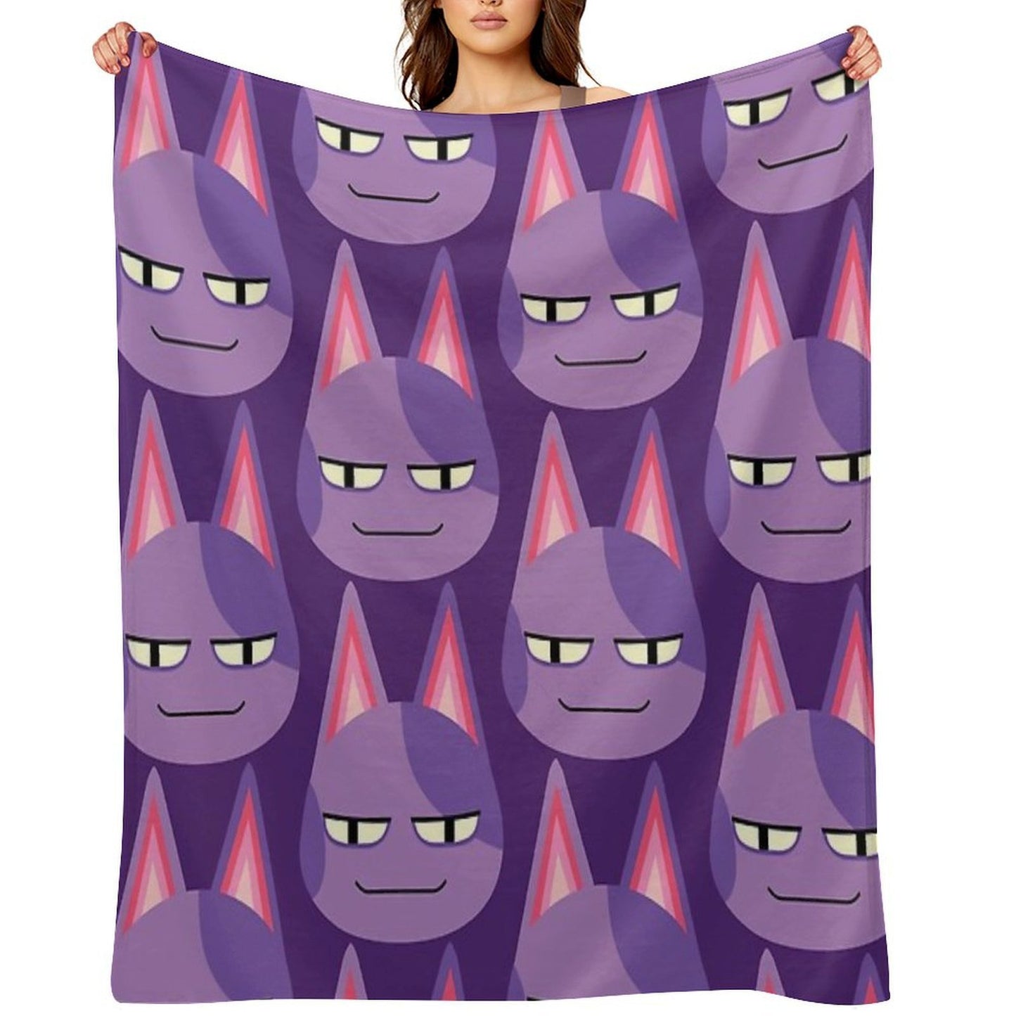 Bob The Cat Compact Throw Blanket
