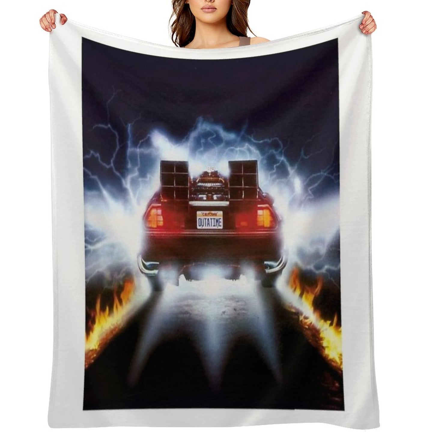 Back to The Futur Easy Care Throw Blanket