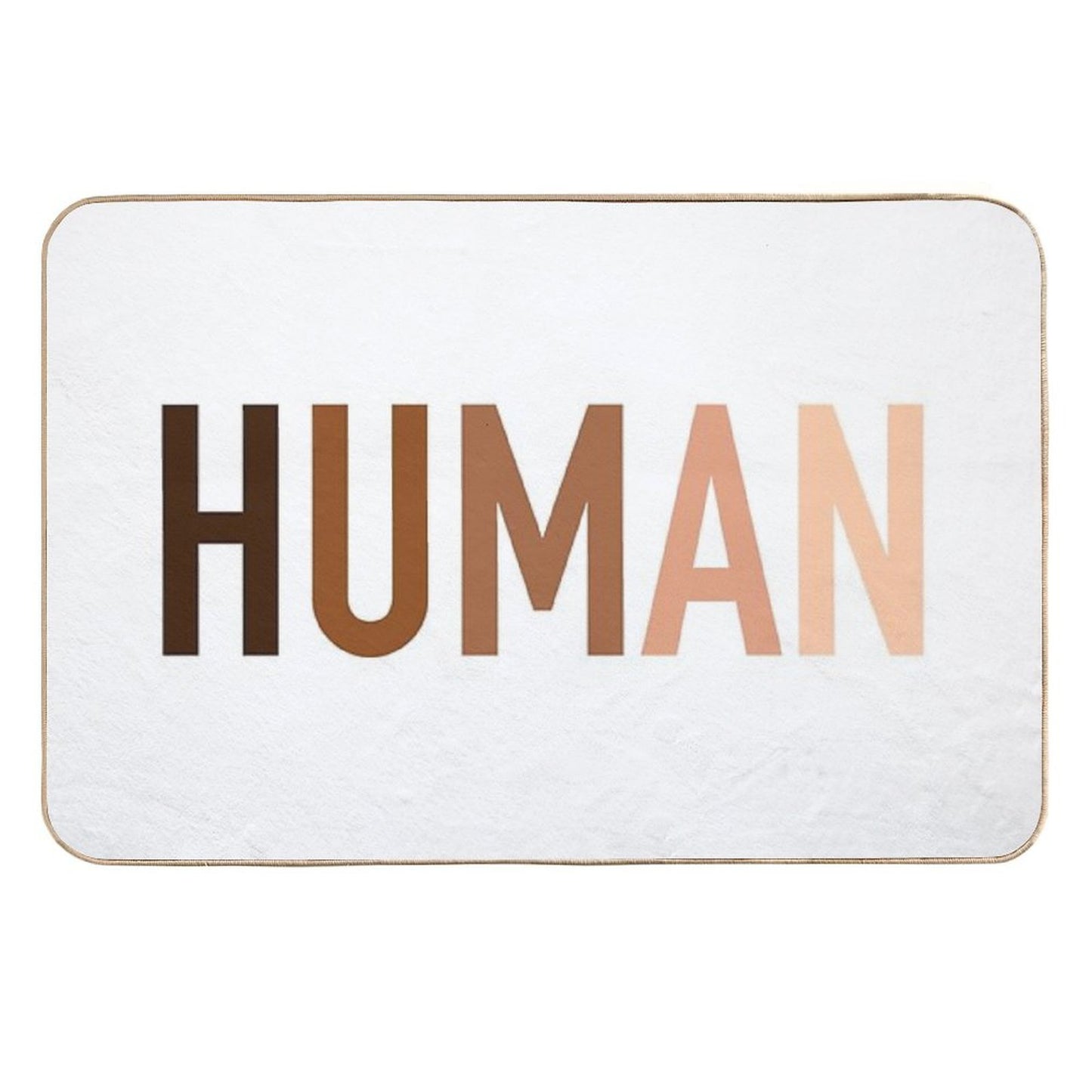 Human, Skin Tones High-Traffic Bath Mat
