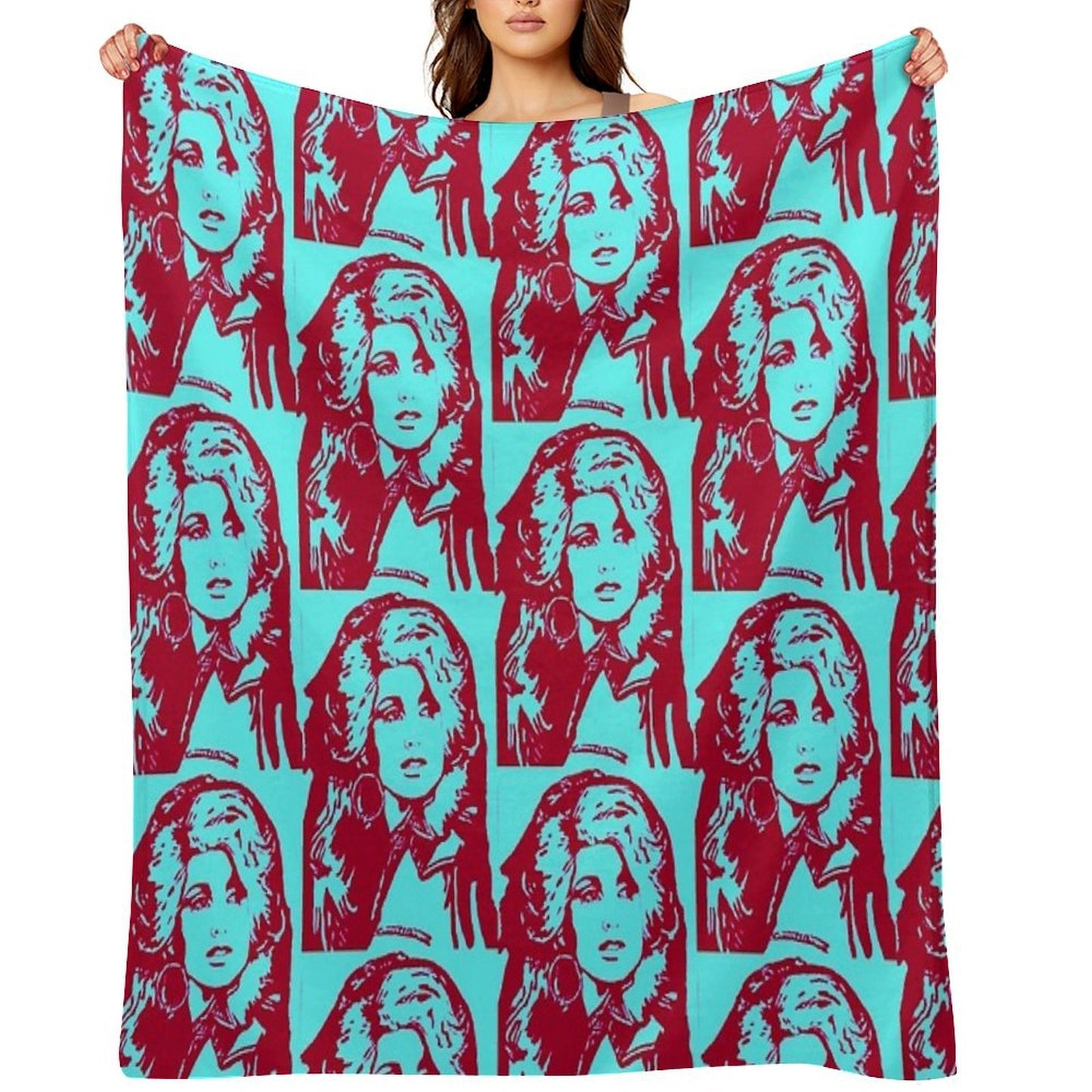 Dolly Machine-washable Throw Blanket