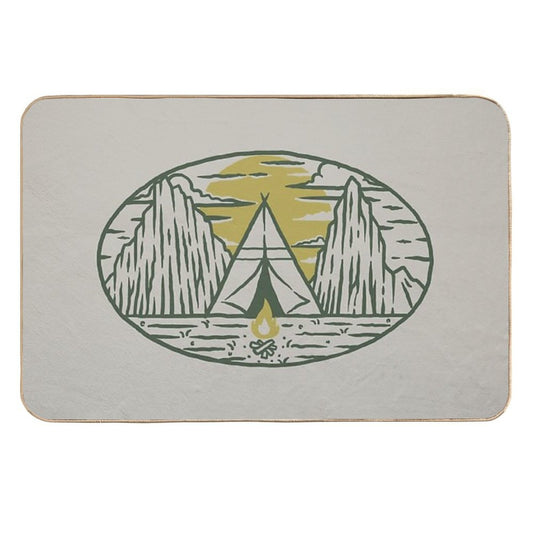 Camp And Fire  Versatile Bath Mat