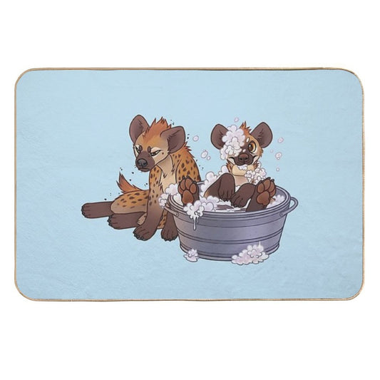 Wash Your Yeens!  Fade-Resistant Bath Mat