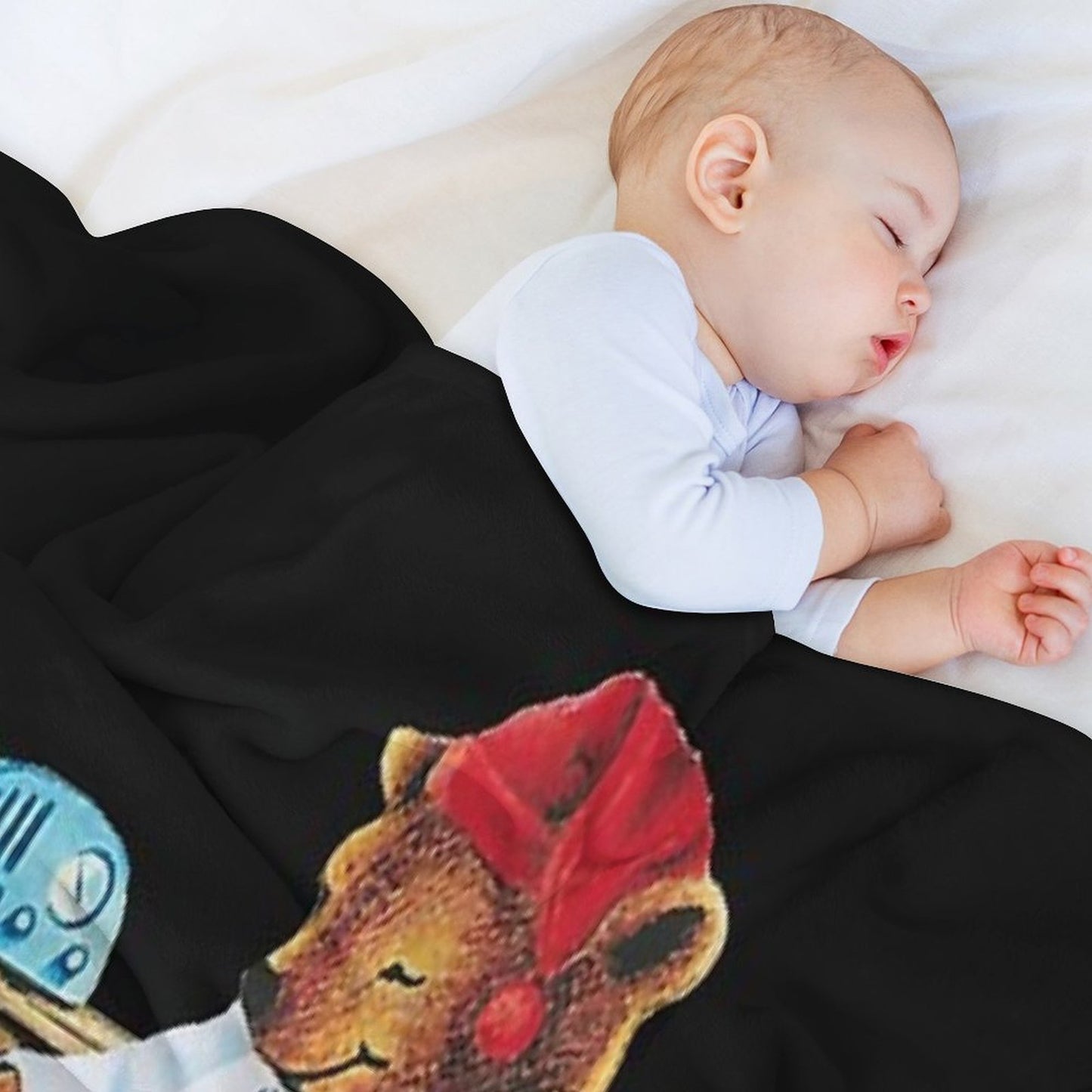 Celestial Seasoning Sleepytime Tea Bear Multi-functional Throw Blanket