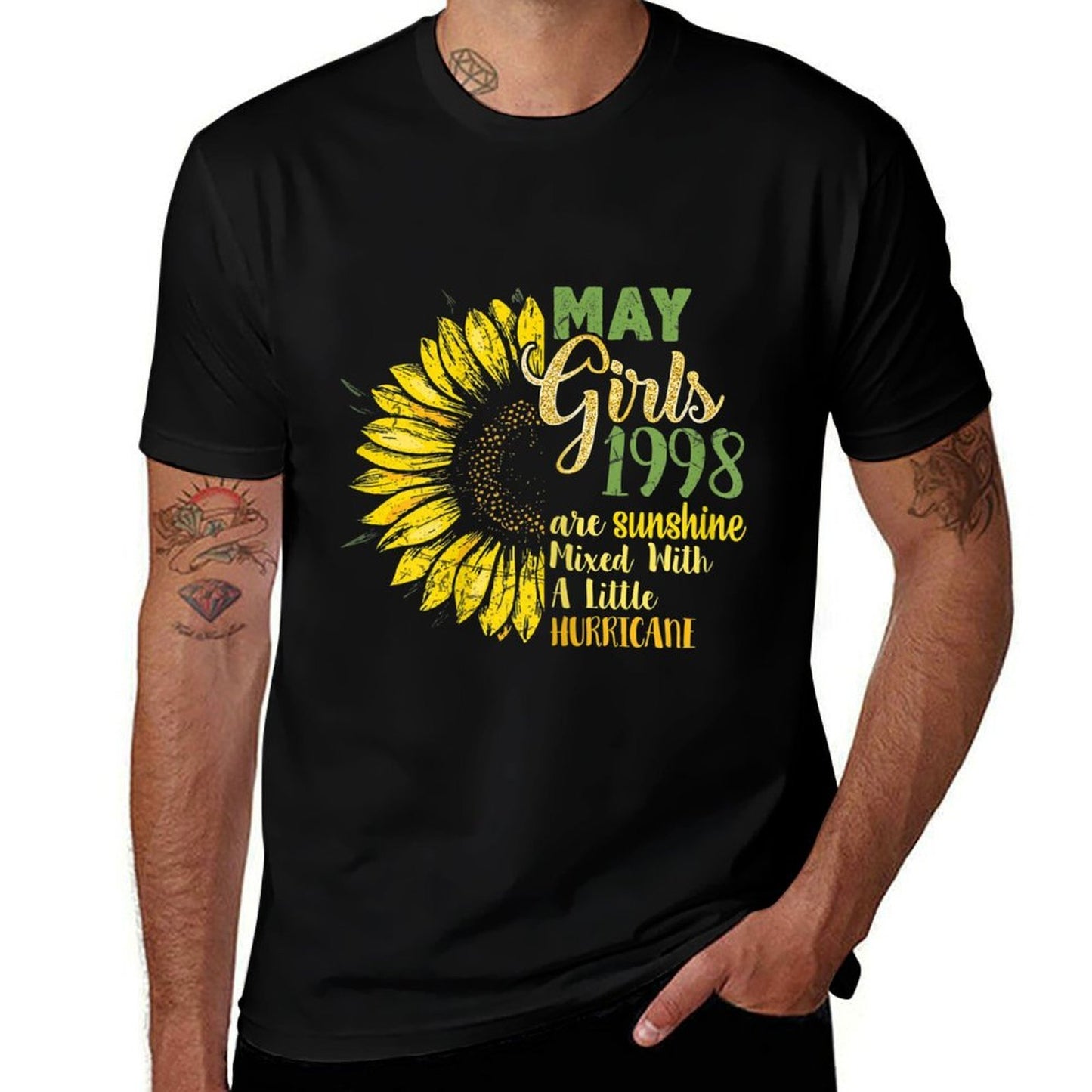 Womens May Girls 1998 21st Birthday 1998 Birthday Durable T-Shirt