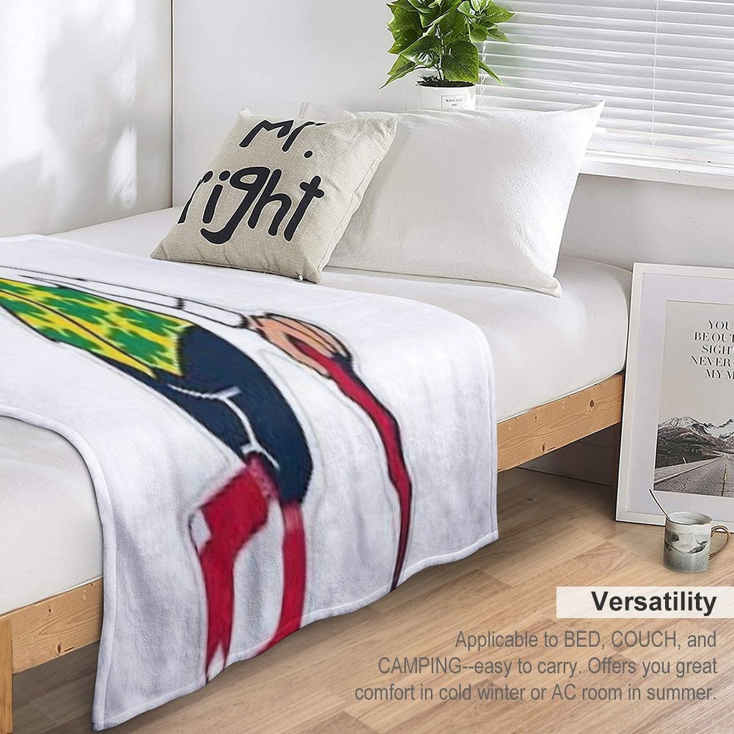 Boston Sports Shrink-resistant Throw Blanket