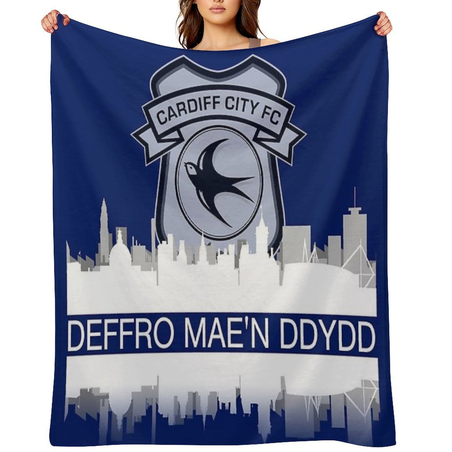 Unique Desing Football Tshirts Ultras Travel-friendly Throw Blanket