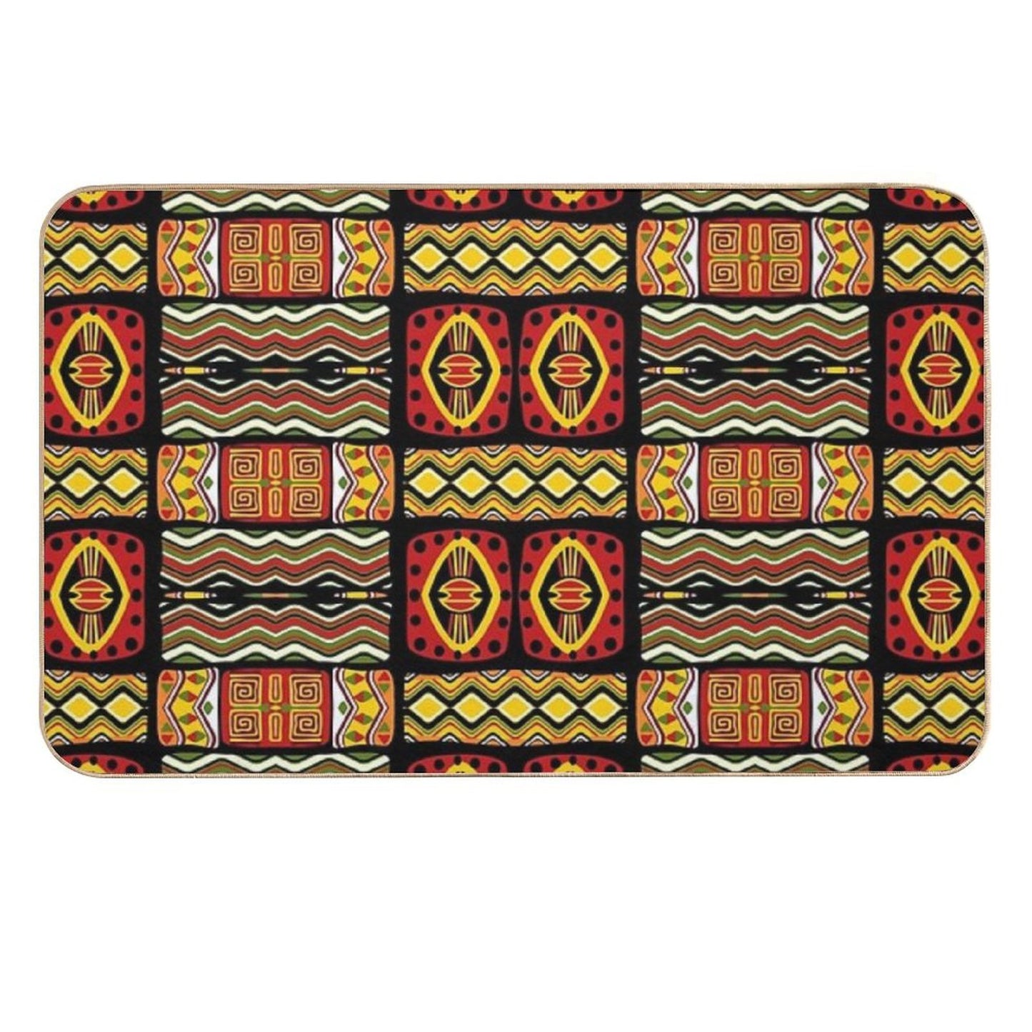 Adoring Africa High-Traffic Bath Mat