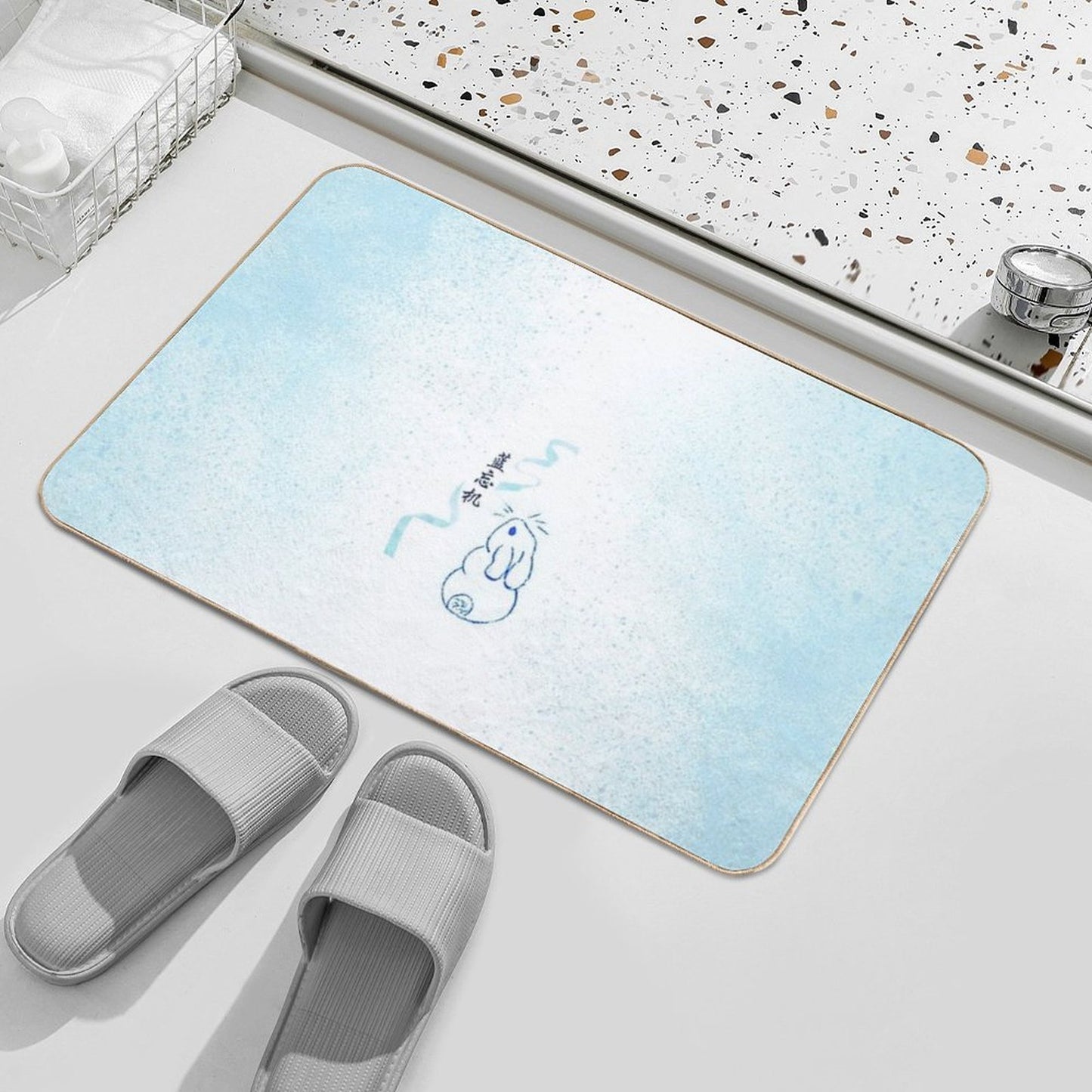 Lan Wangji (Lan Zhan) Odorless Bath Mat