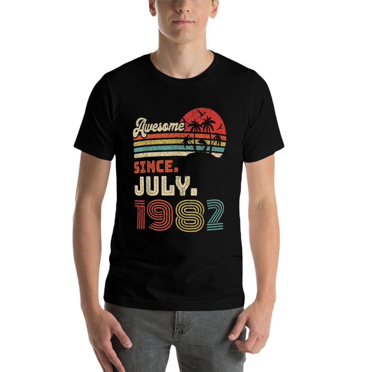 40 Year Old Awesome Since July 1982 40th Birthday Classic T-Shirt
