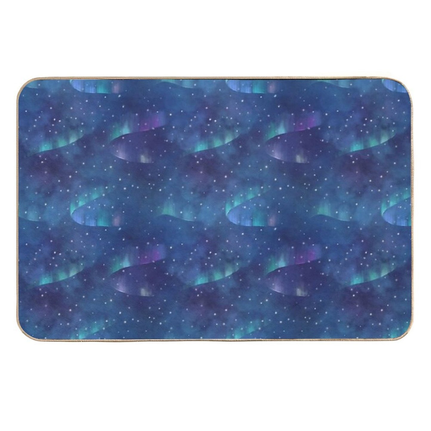 Aurora Borealis Eco-Friendly Bath Mat