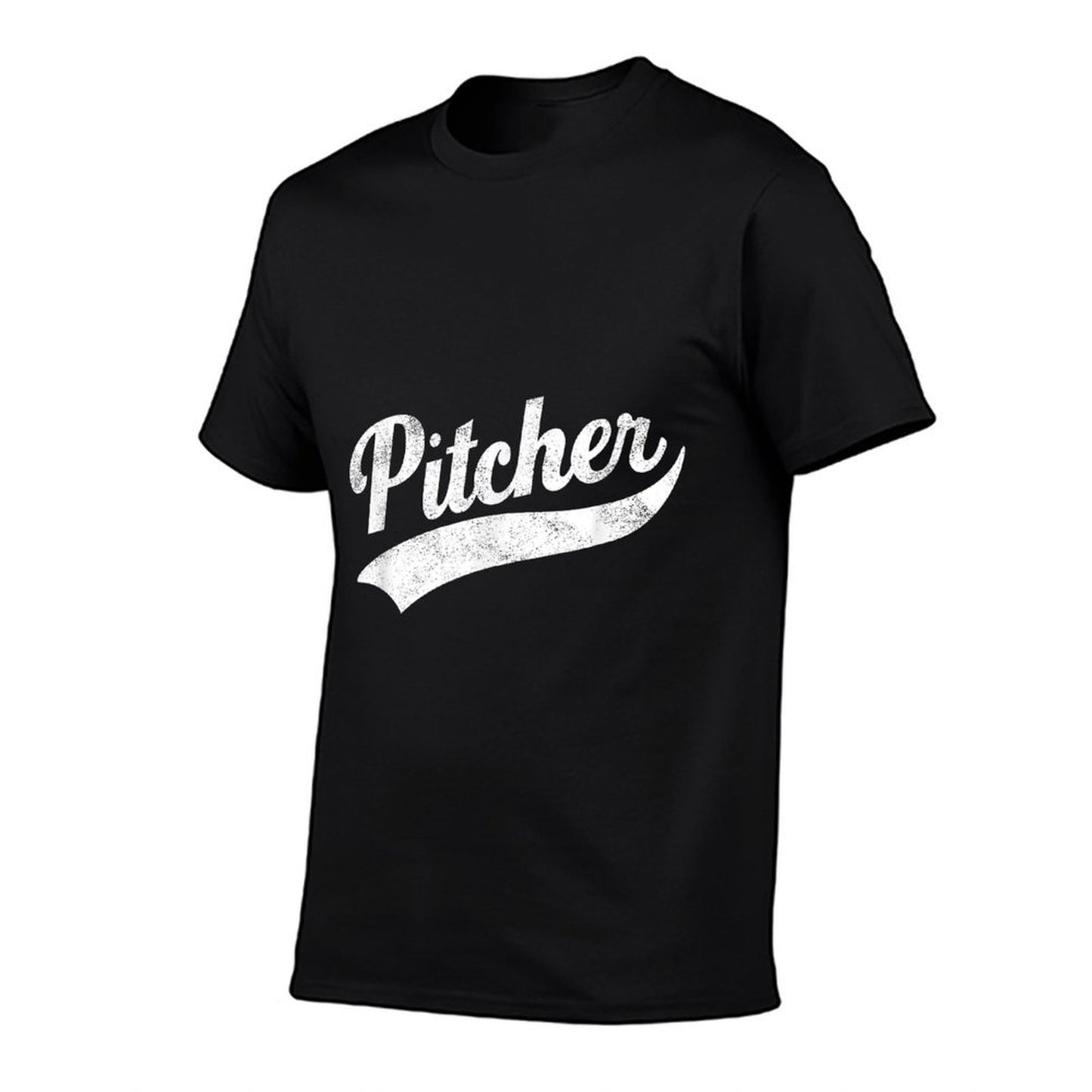 Funny Pitcher Gay Pride  Tagless Design T-Shirt