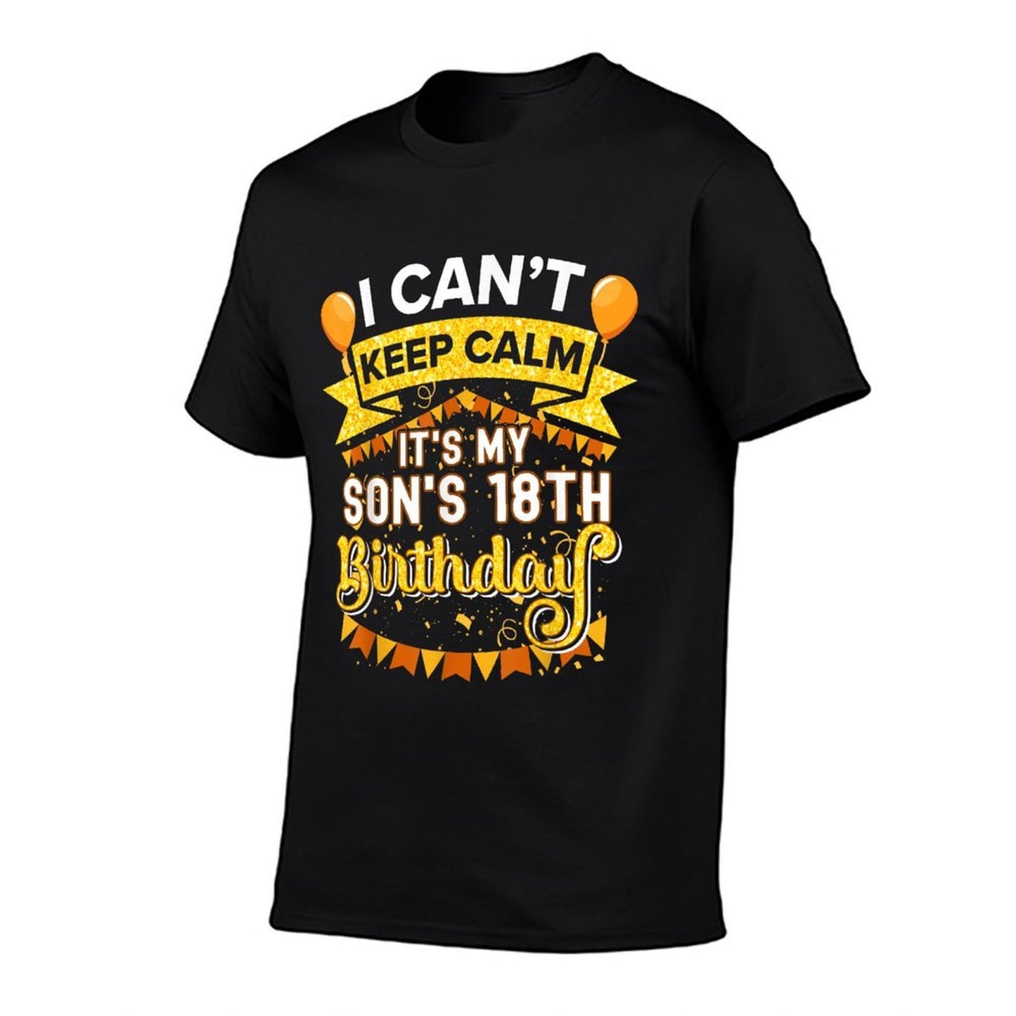 It's My Son 18th Birthday Matching Family Party Tagless Design T-Shirt