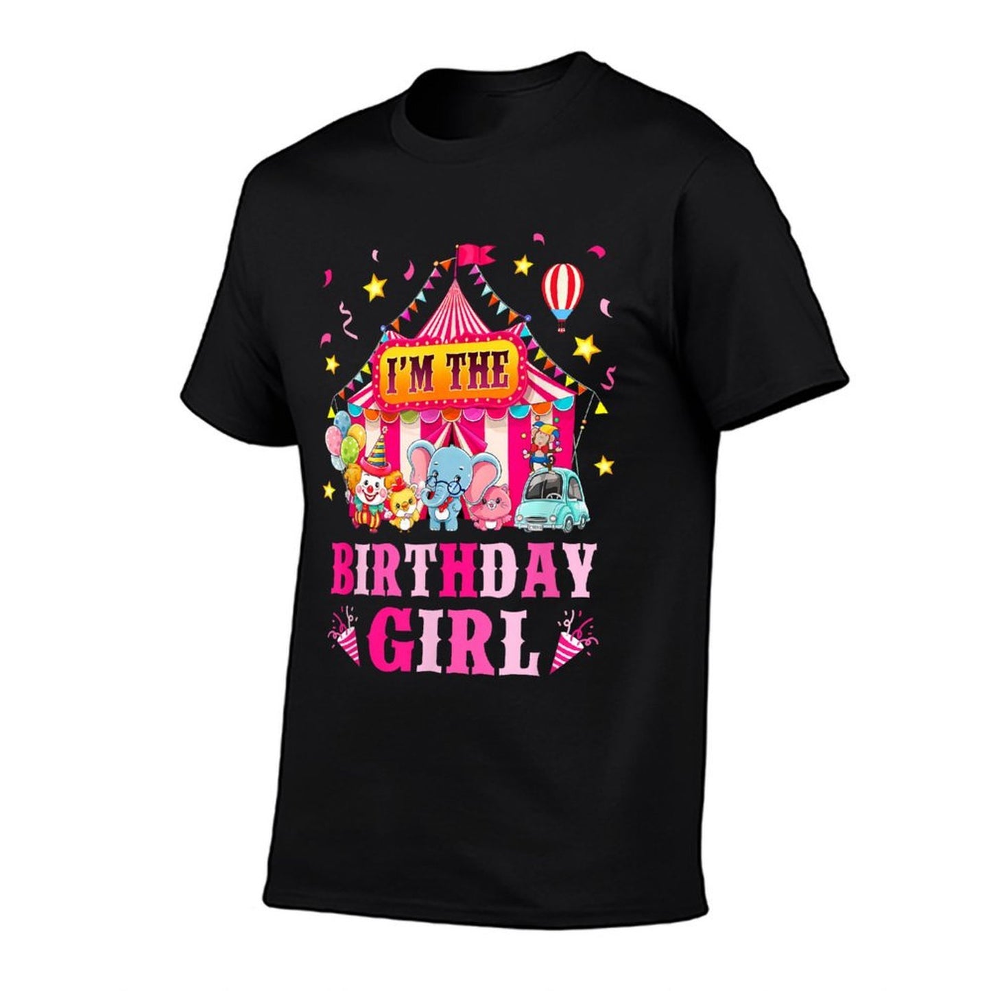 I'm The Birthday Girl Circus Carnival Family Party 1St Bday Lightweight T-Shirt