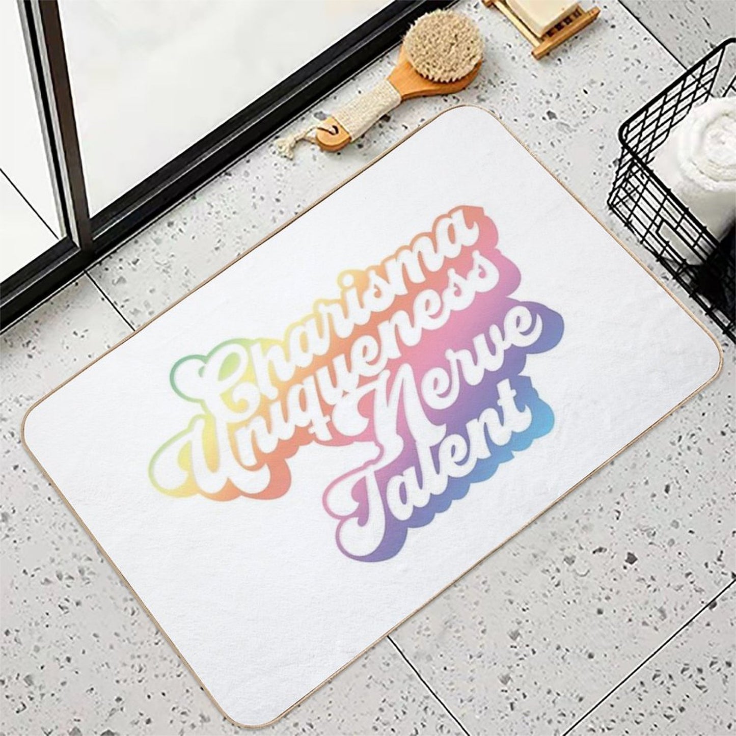 Charisma Uniqueness Nerve Talent Long-Lasting Bath Mat
