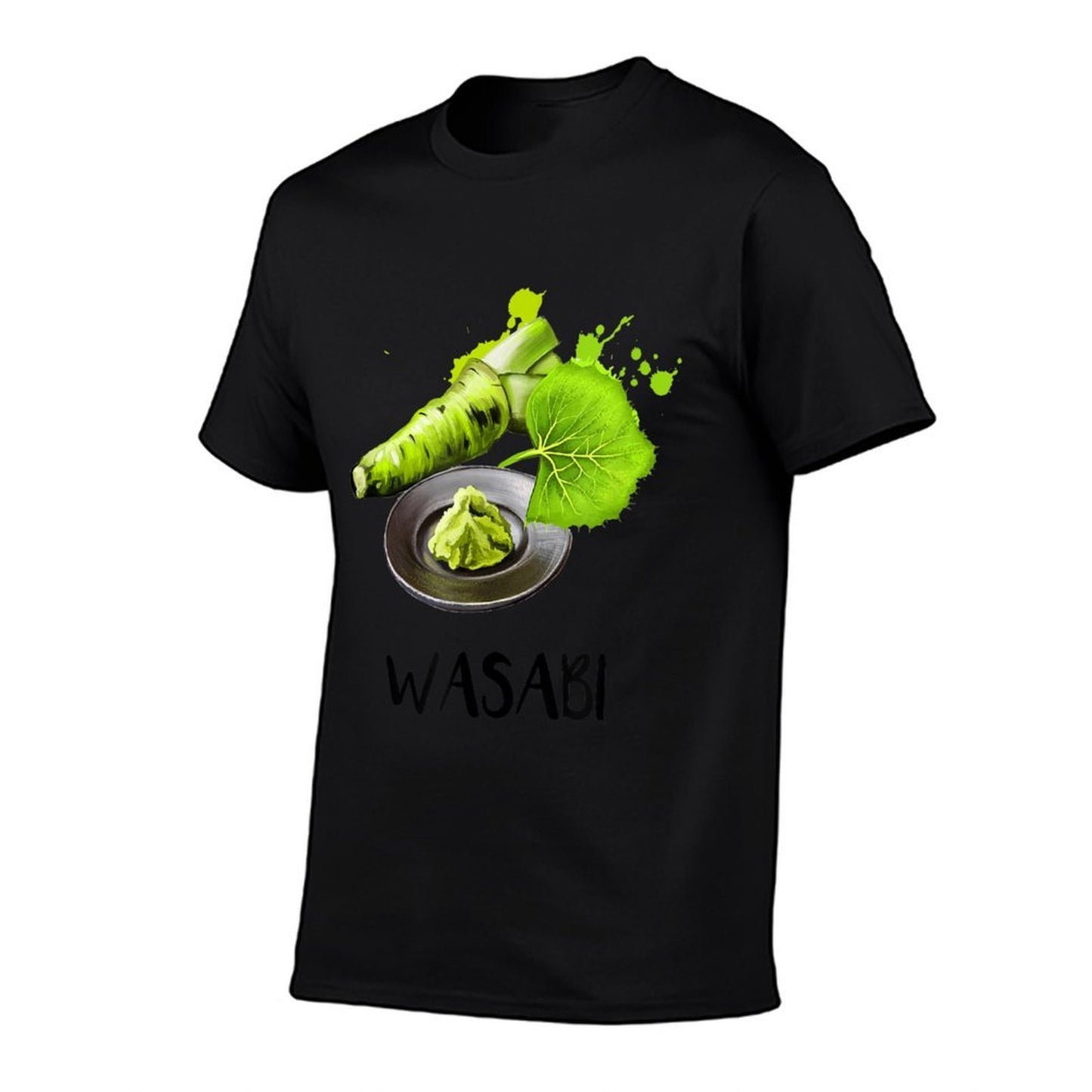 Wasabi Watercolor Wrinkle-resistant T-Shirt
