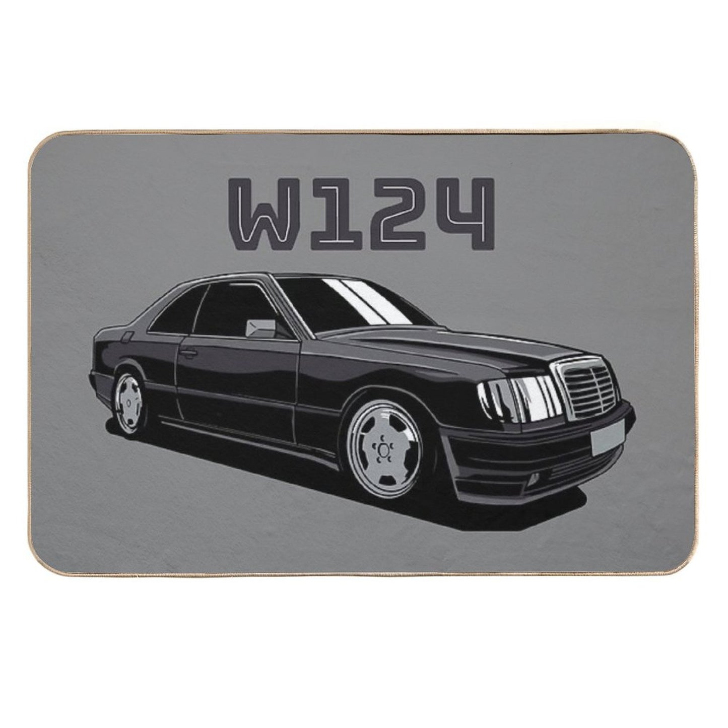 W124  High-Traffic Bath Mat