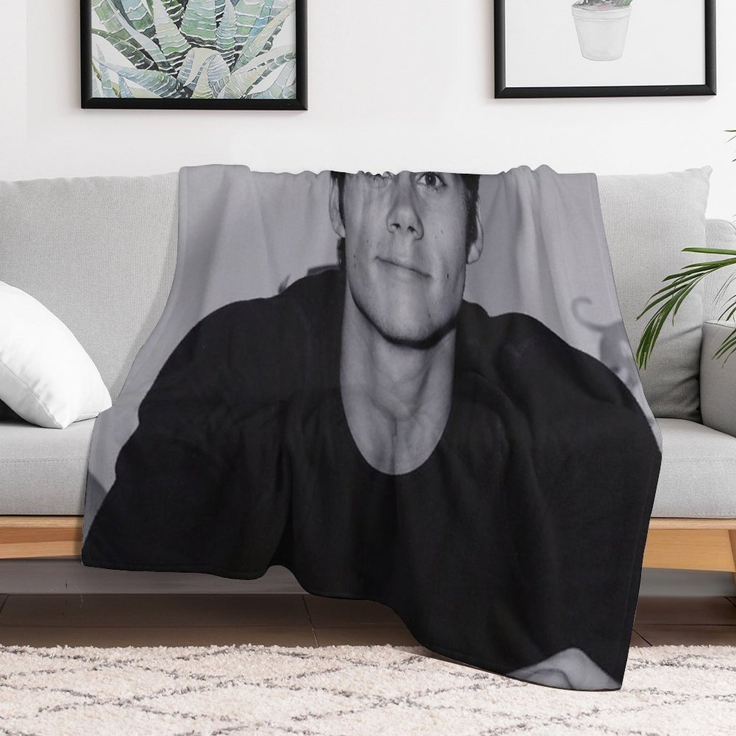 Dylan O'Brien Durable Throw Blanket