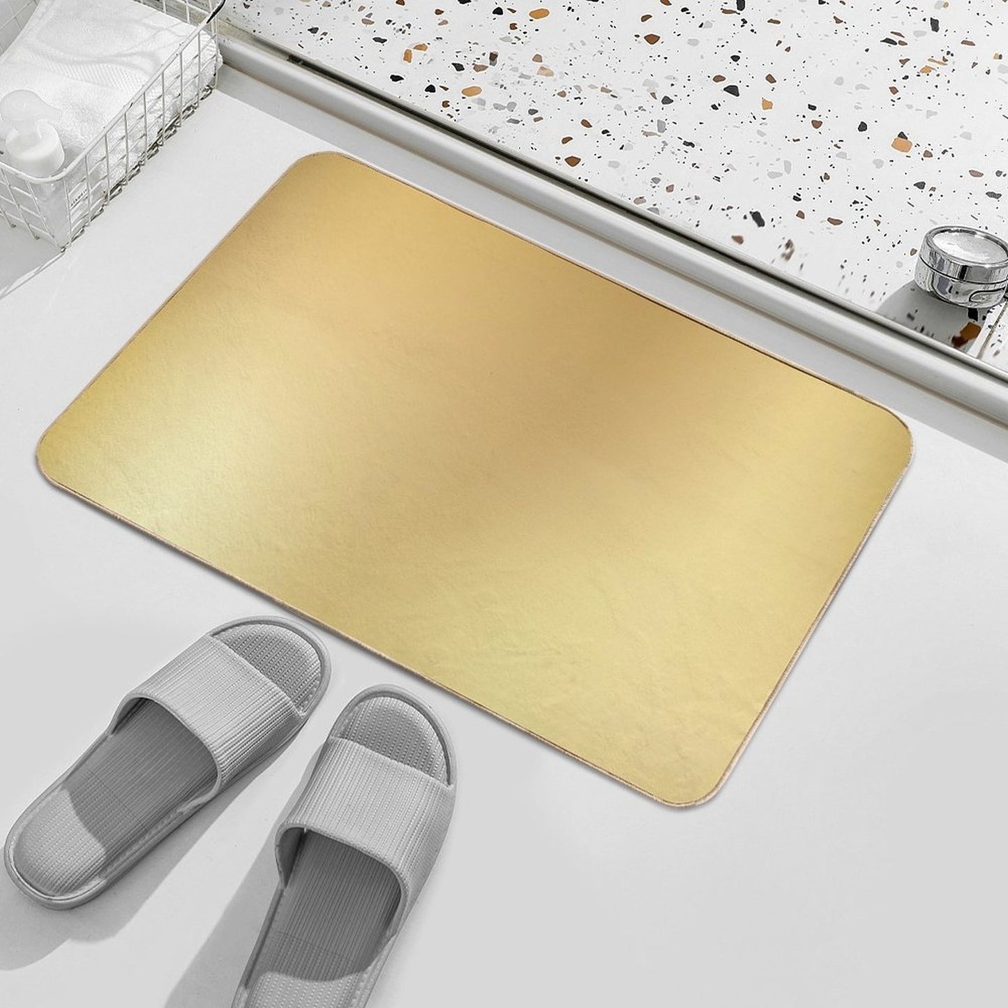 Liquid Gold Fade-Resistant Bath Mat