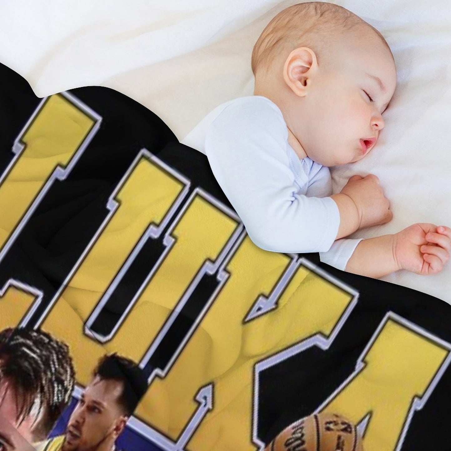 Luka Doncic Lightweight Throw Blanket