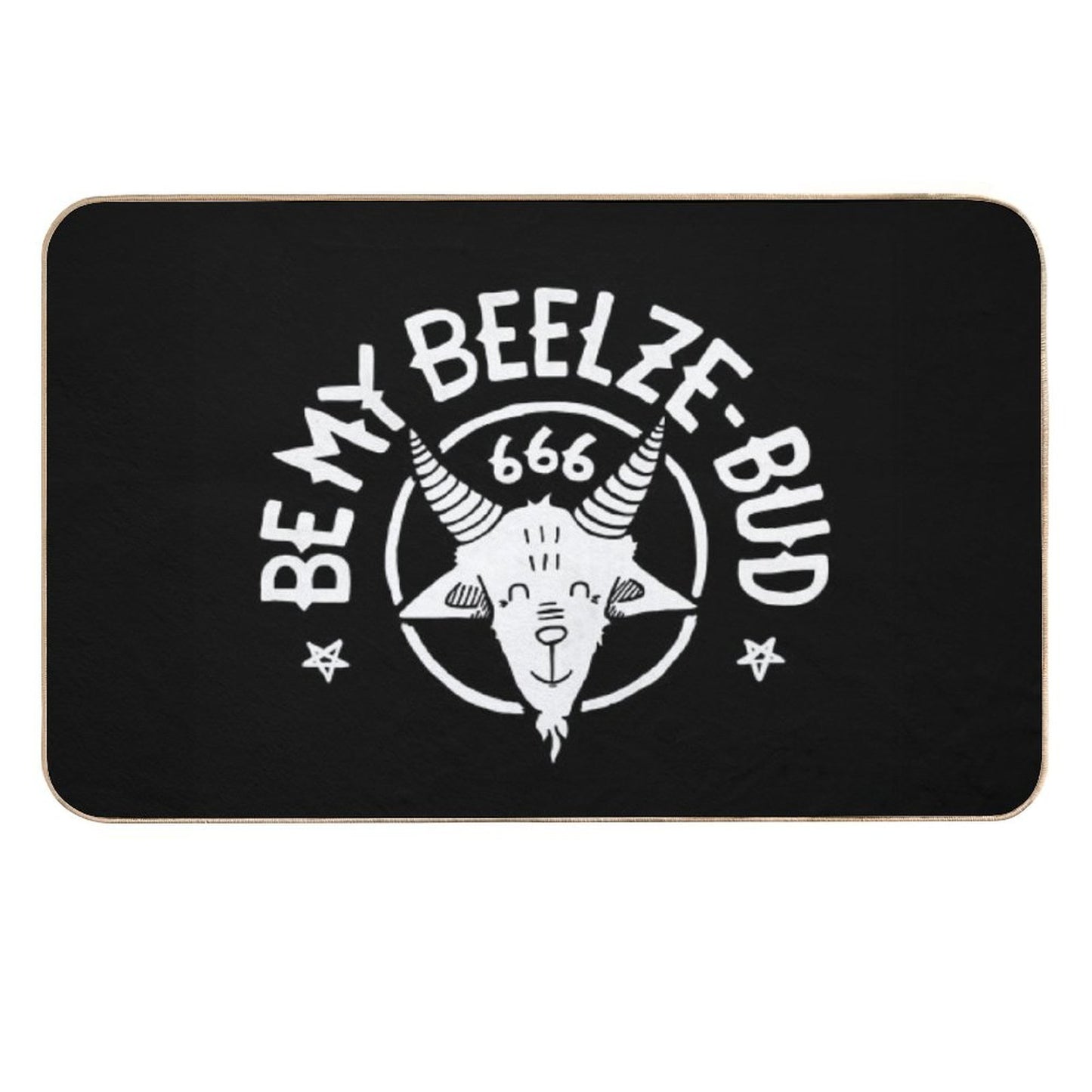 Be My Beelze-bud Toxin-Free Bath Mat