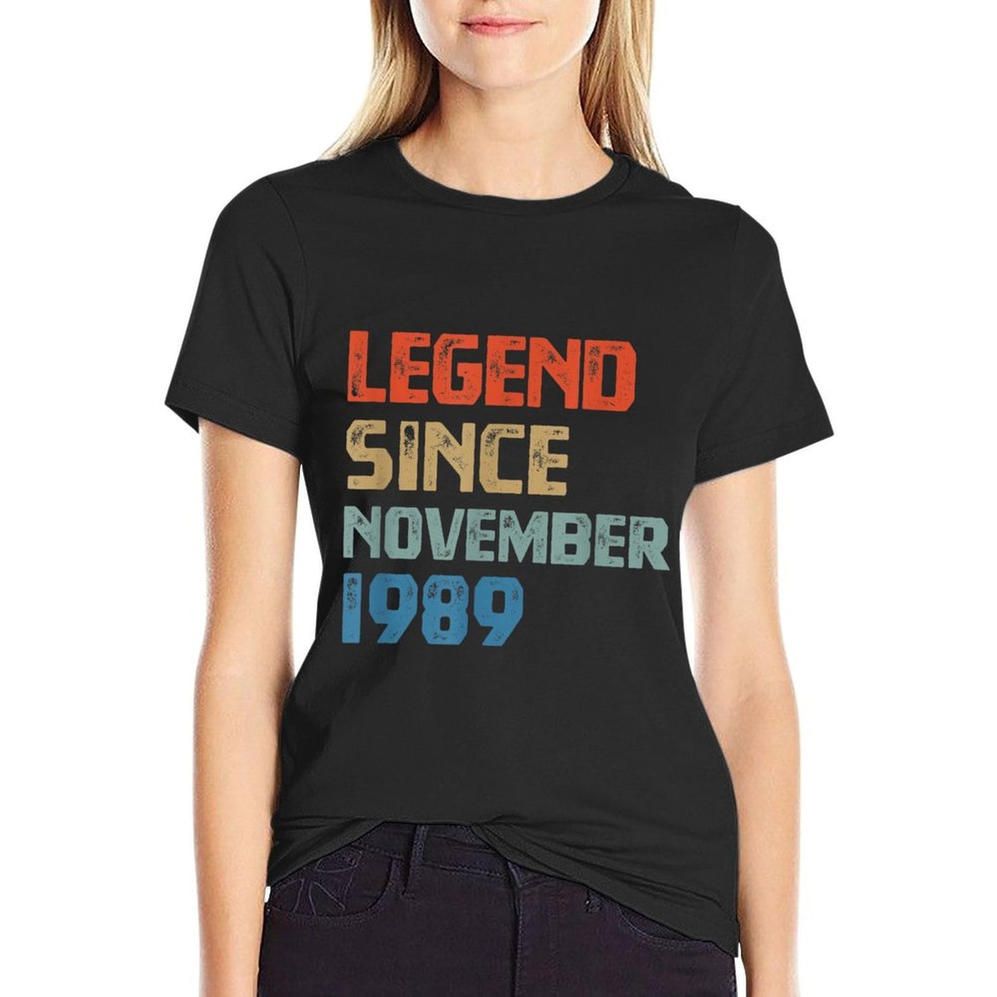 Legend Since November 1989 Vintage 30th Birthday Durable T-Shirt