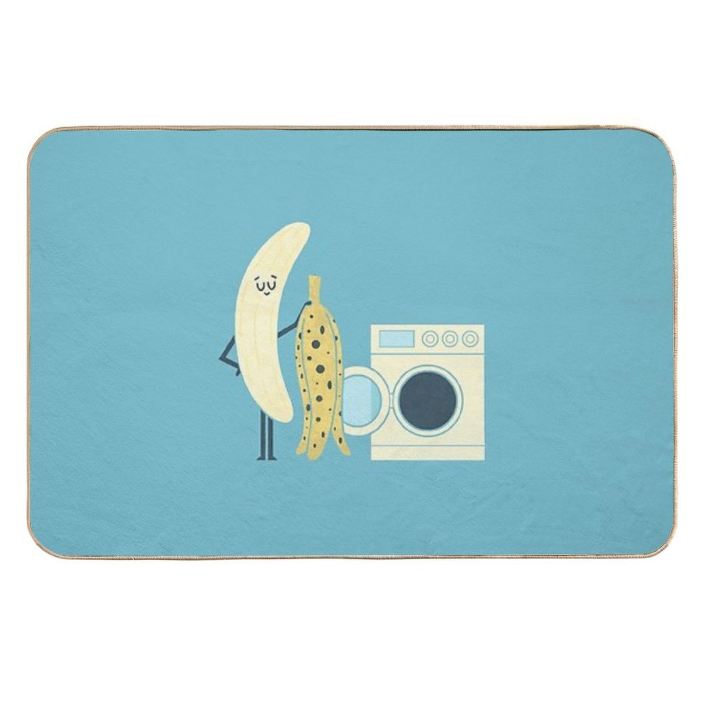 Banana Laundry Non-Slip Bath Mat