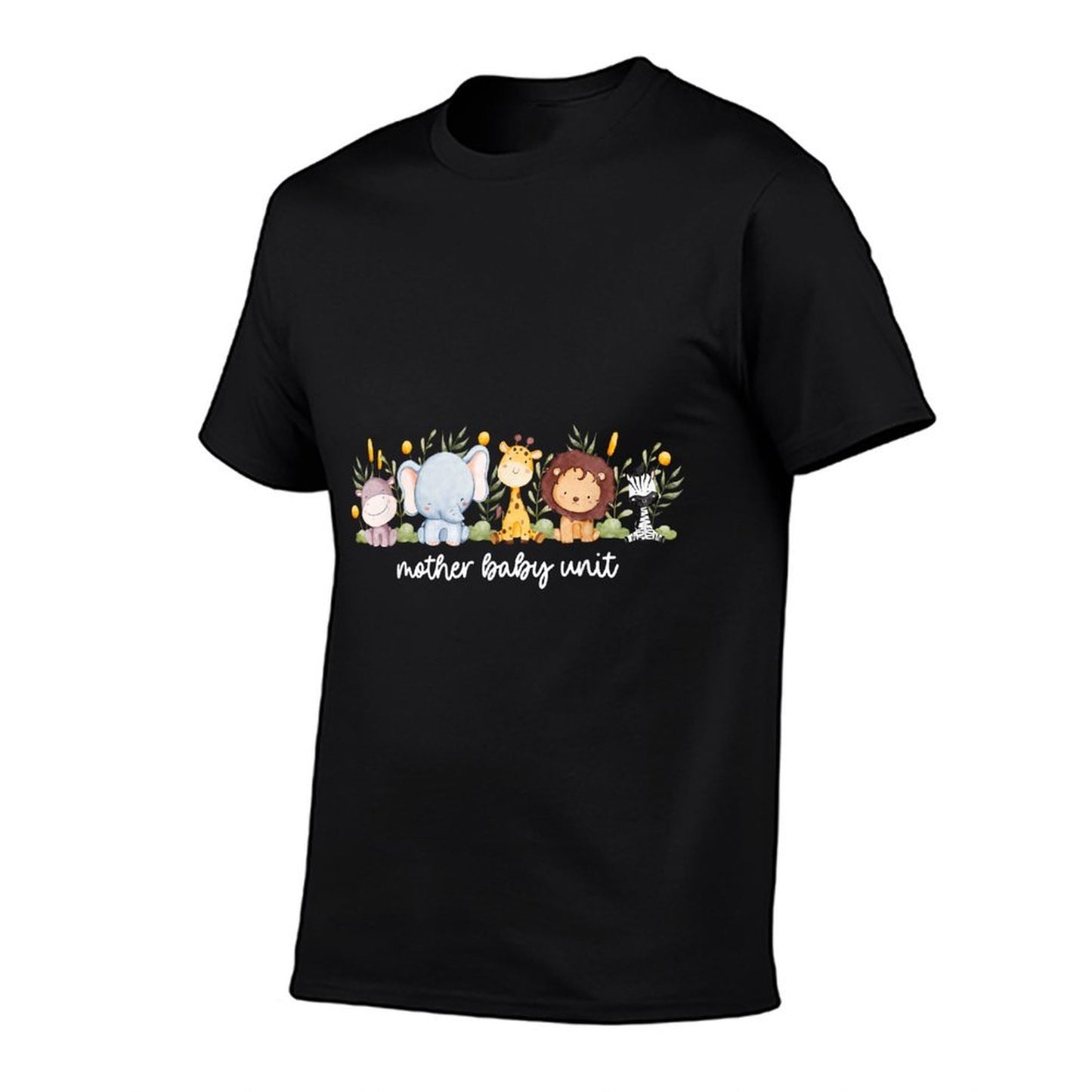 Mother Baby Unit Cute Animals NICU Nurse Squad Postpartum Breathable T-Shirt