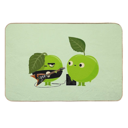 Bad Apple  Stain-Proof Bath Mat