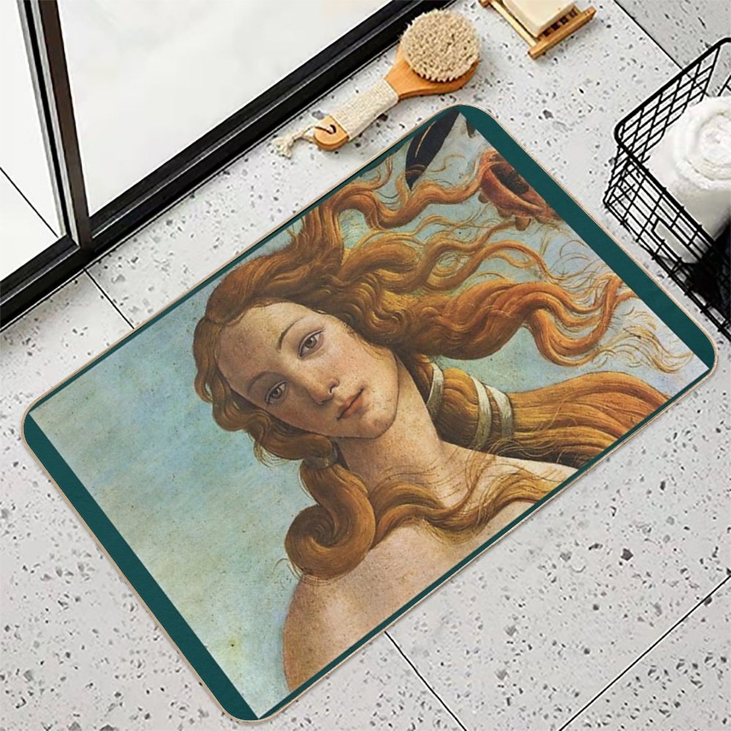 Venus - Sandro Botticelli Long-Lasting Bath Mat