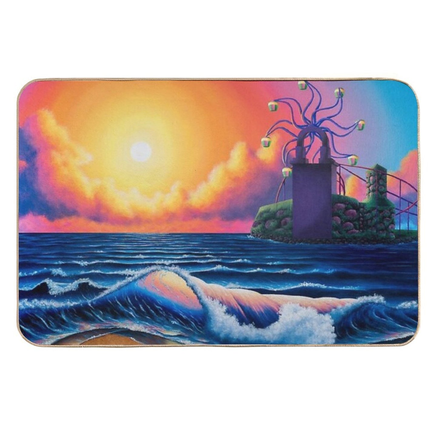 Sirena Beach Rapid-Drying Bath Mat