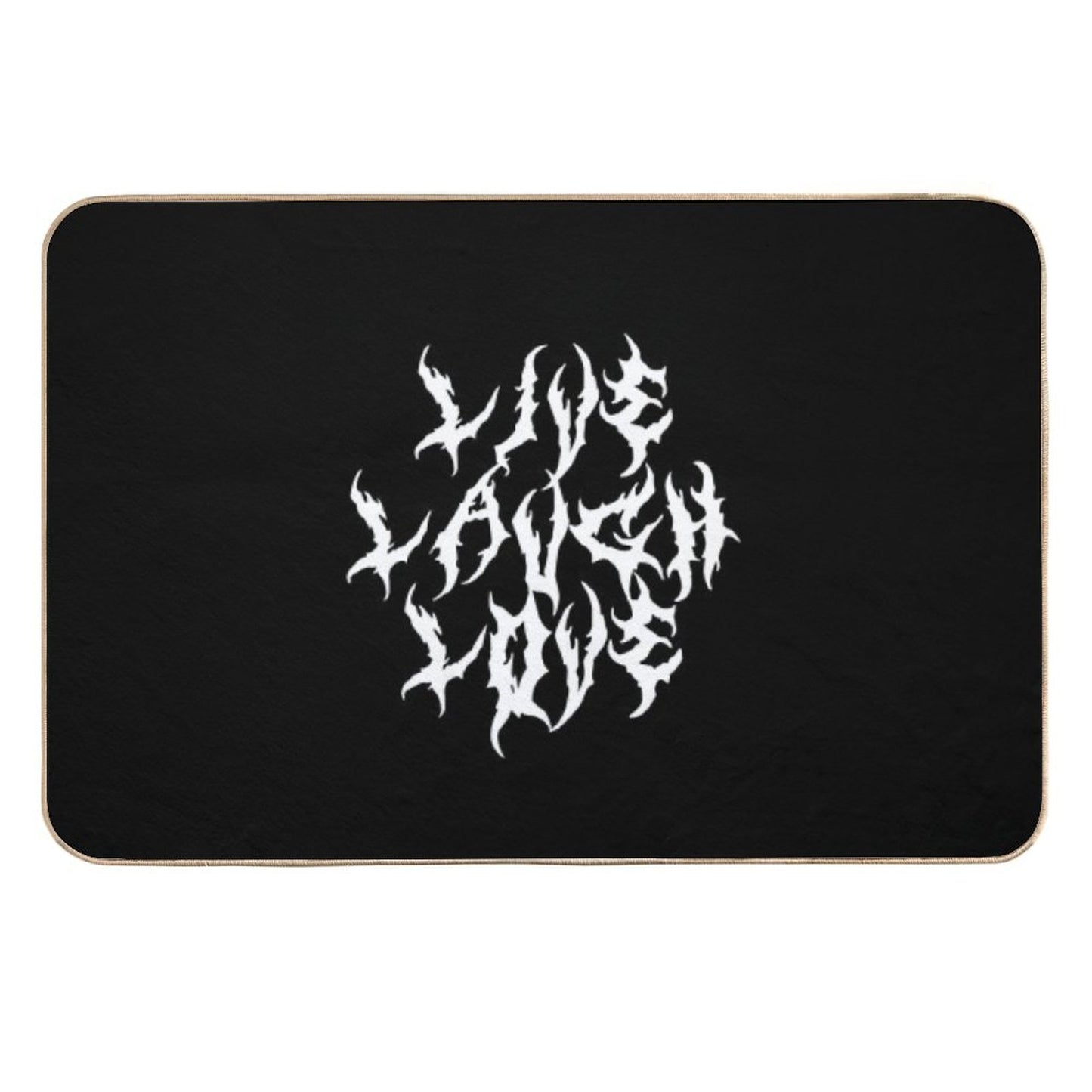 Live Laugh Love Versatile Bath Mat