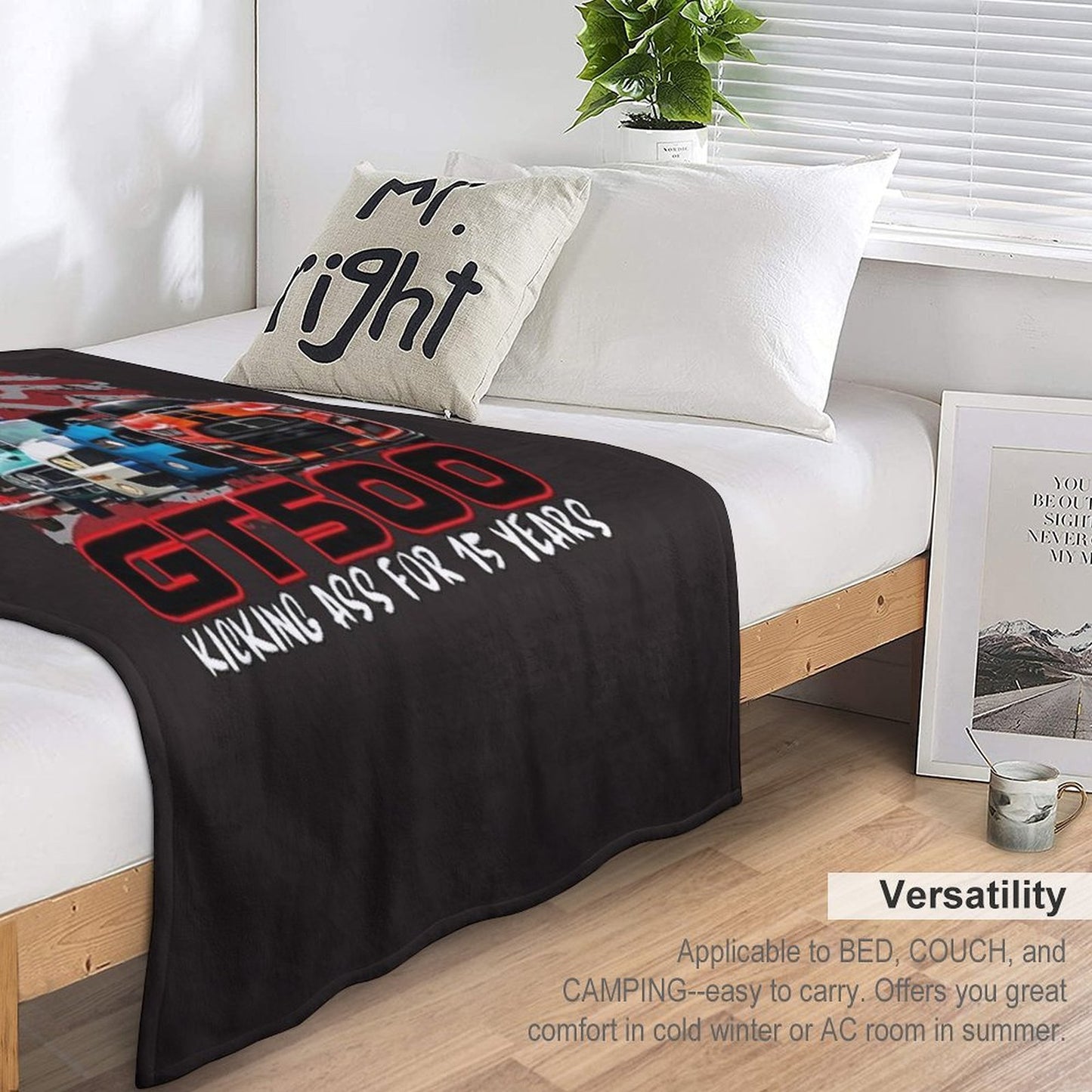 GT500 15 Years Premium Throw Blanket