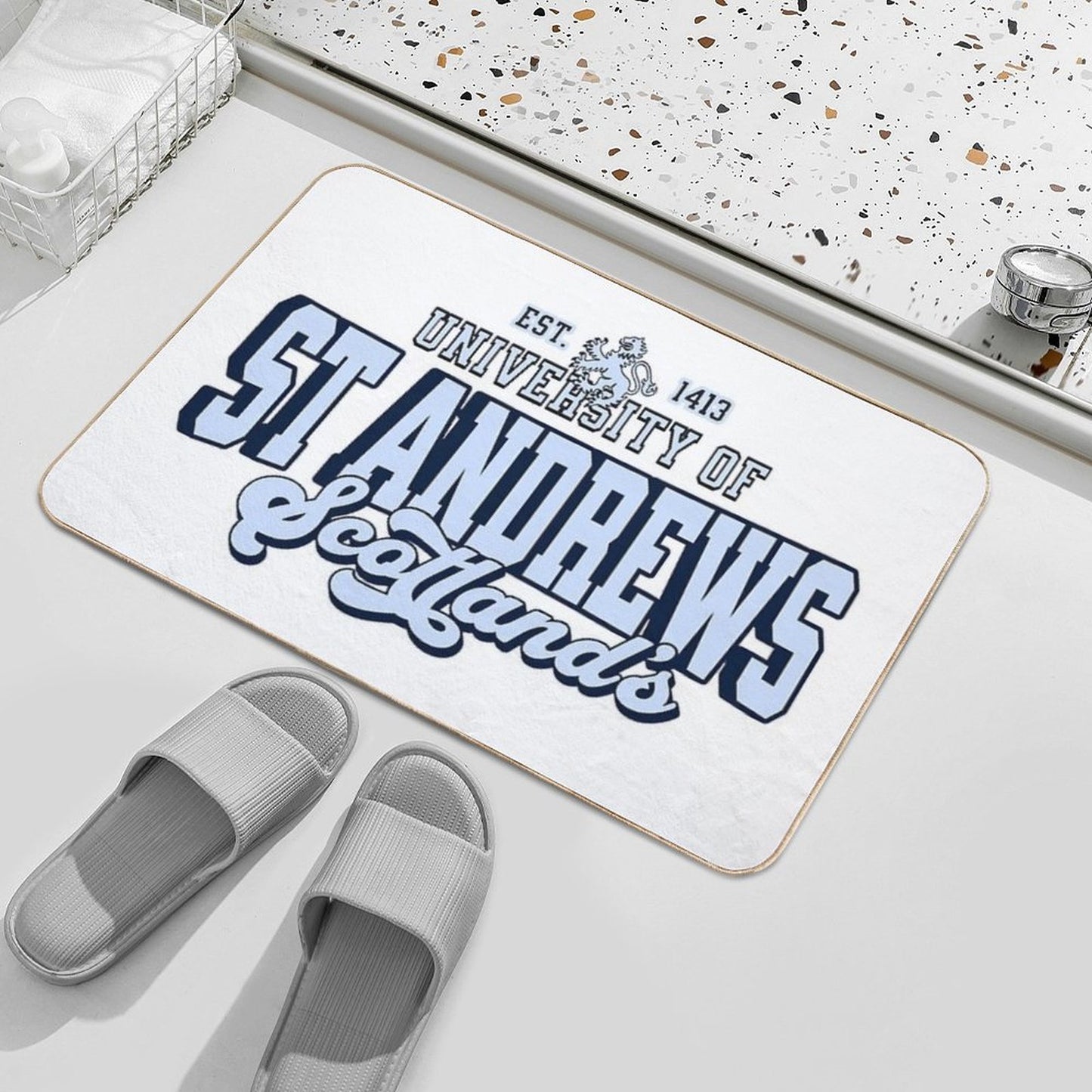 St- Andrews Univerdity High-Traffic Bath Mat