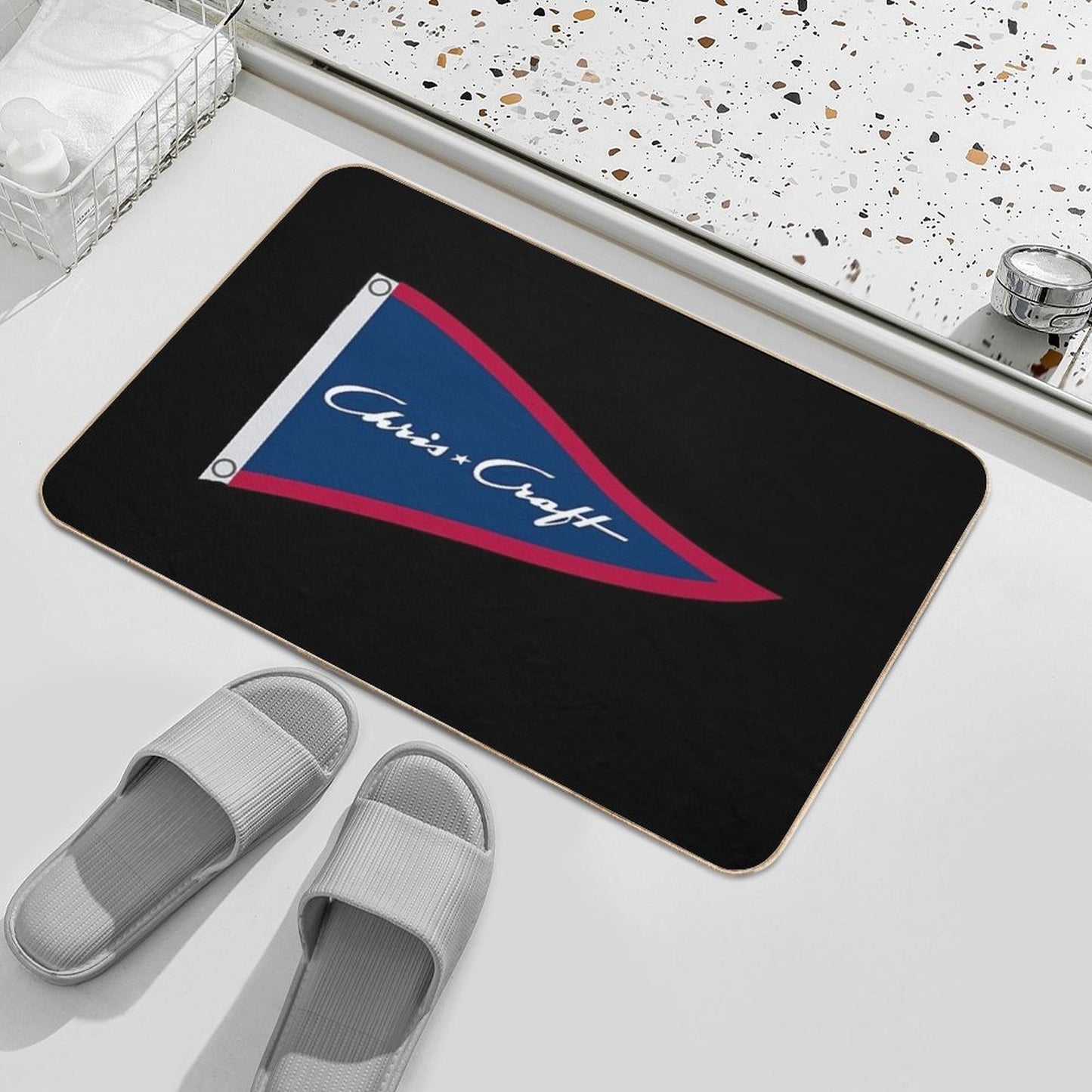 Chris A Craft Boats Toxin-Free Bath Mat