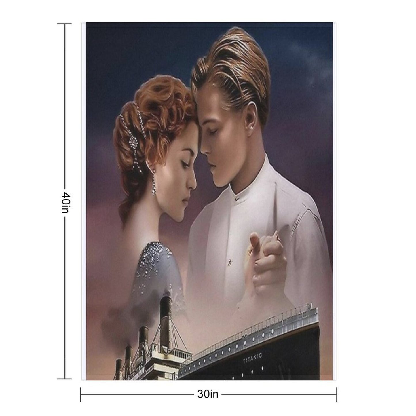 Titanic Movie Versatility Throw Blanket