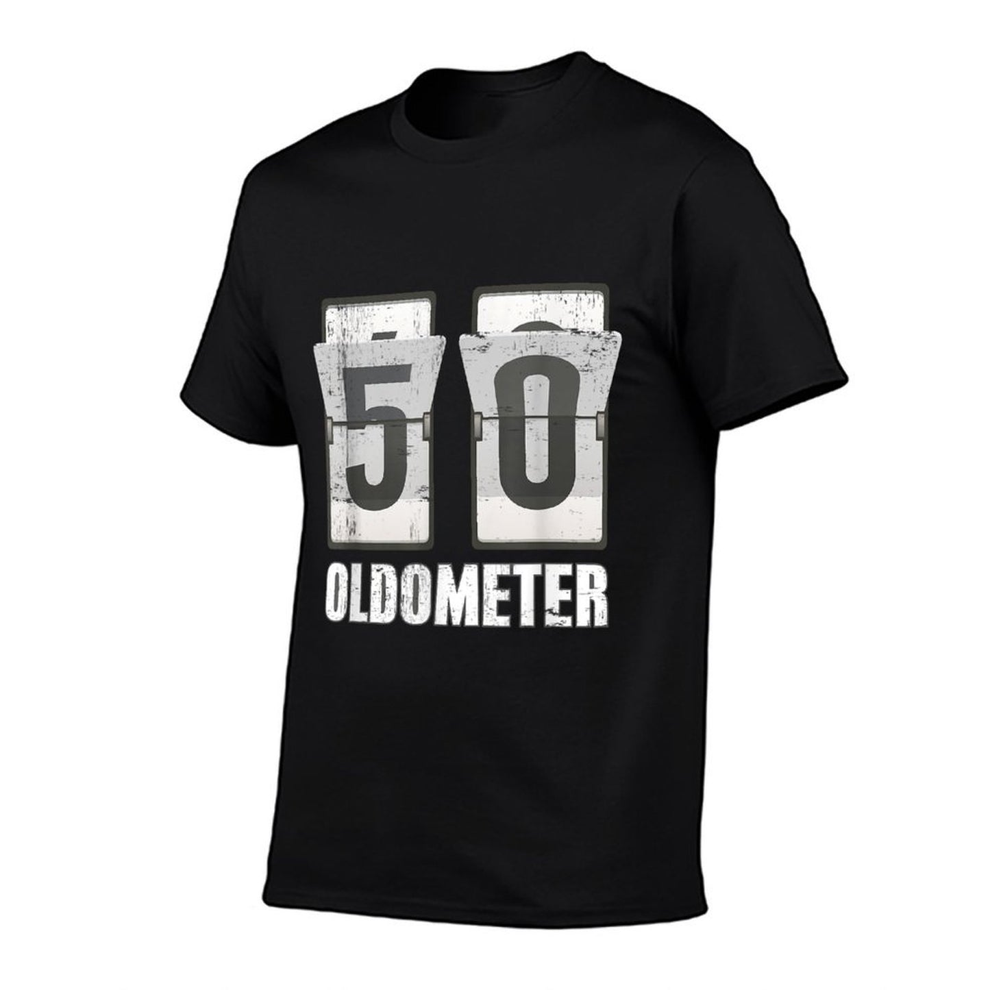 50th Birthday Oldometer Tagless Design T-Shirt