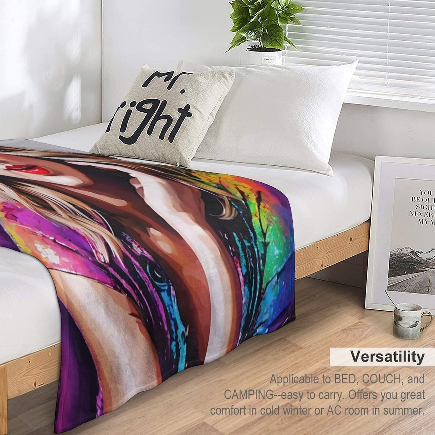 Taylor Swift Portrait V1 Compact Throw Blanket