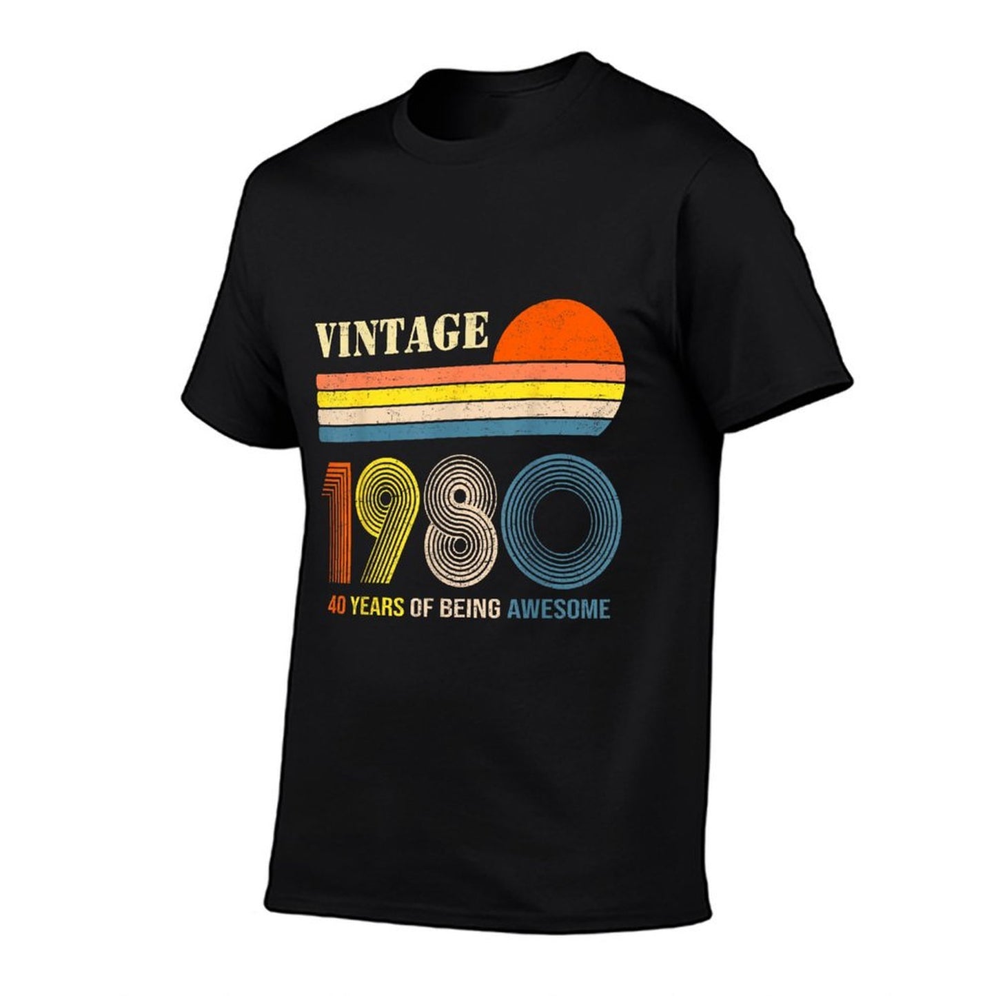 40 Year Old Gifts Vintage 1980 Limited Edition 40th Birthday Versatile T-Shirt