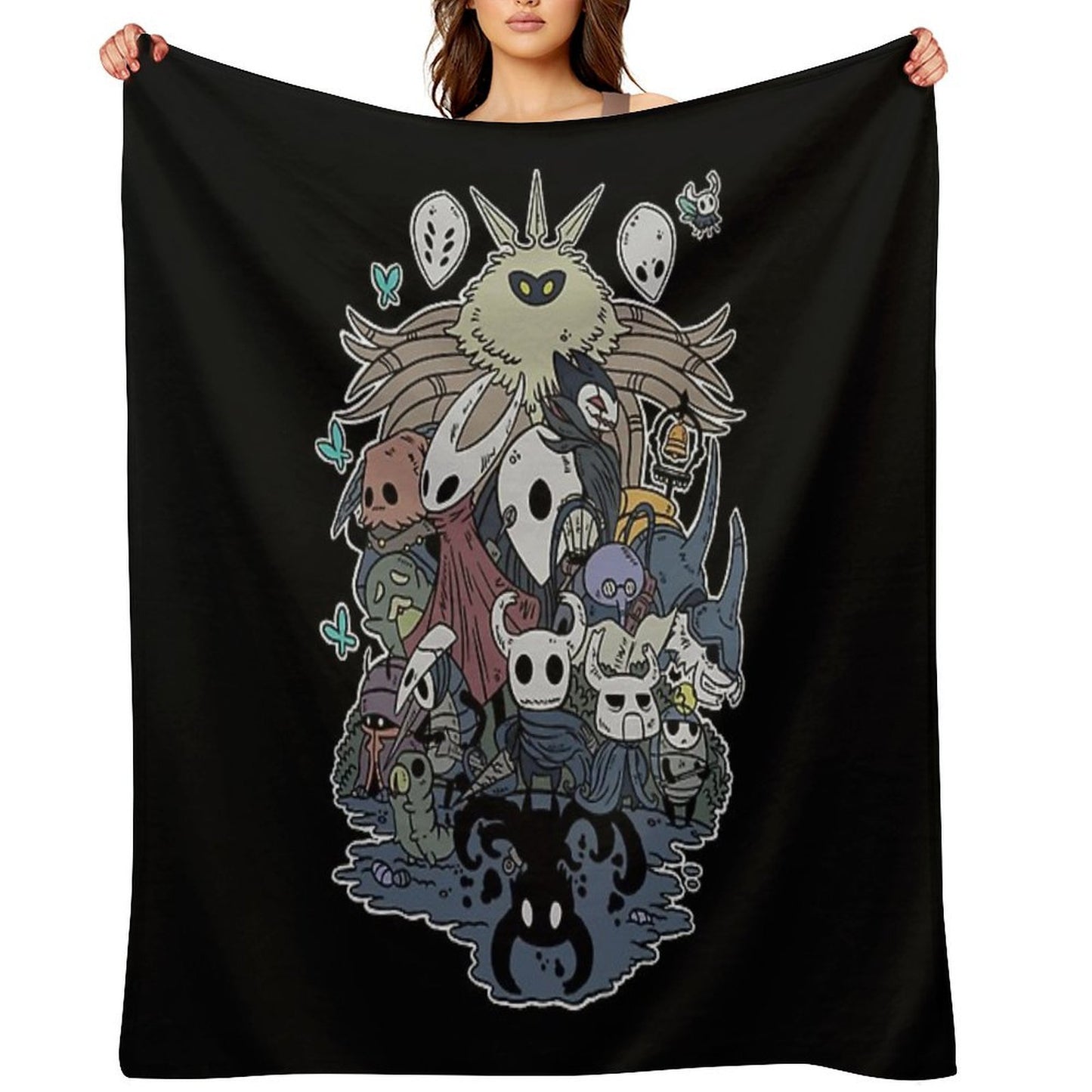 Hollow Party Gift-ready Throw Blanket