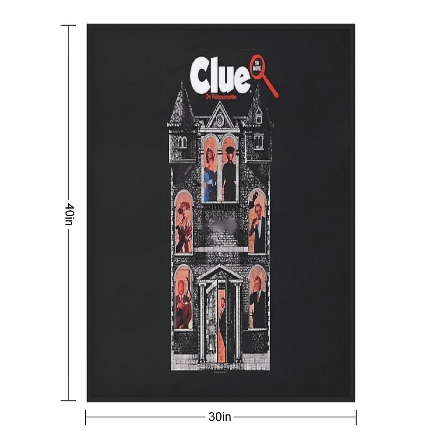 Clue Sustainable Throw Blanket