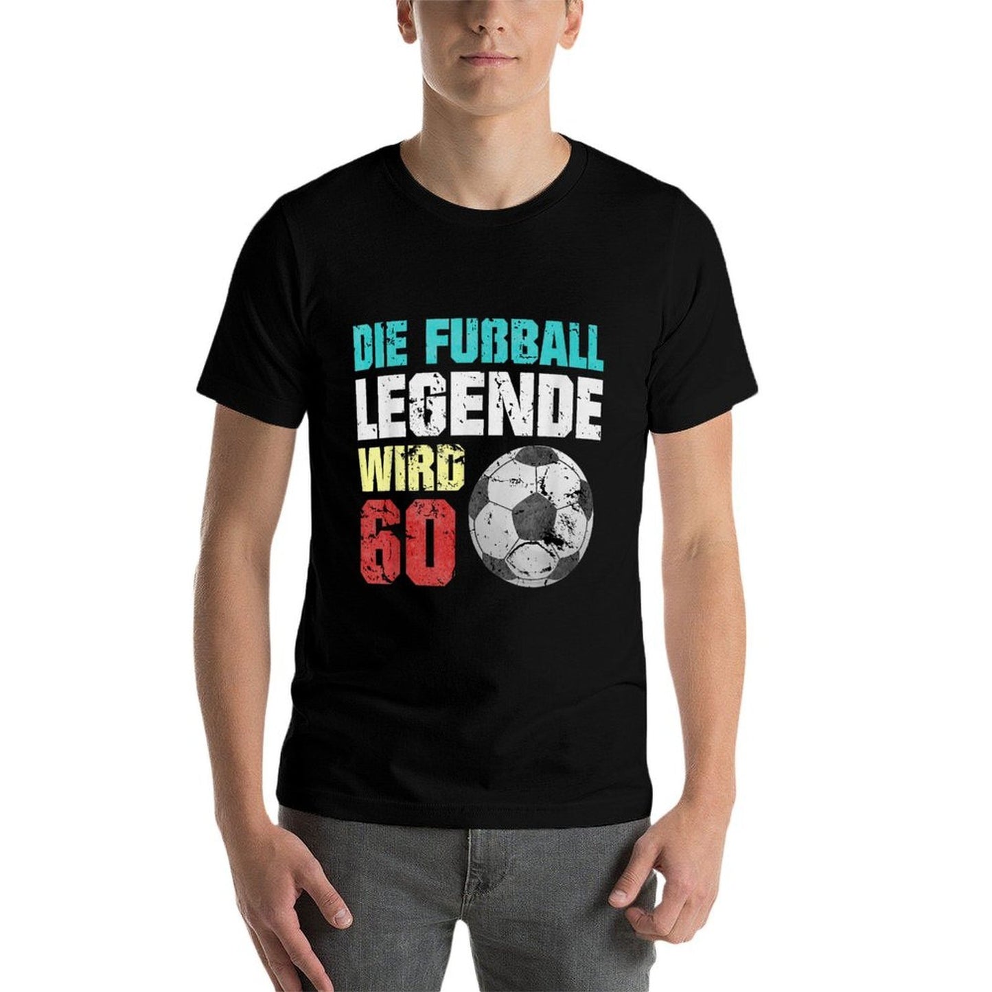 60th Birthday Football Legend 60th Birthday Relaxed-fit T-Shirt