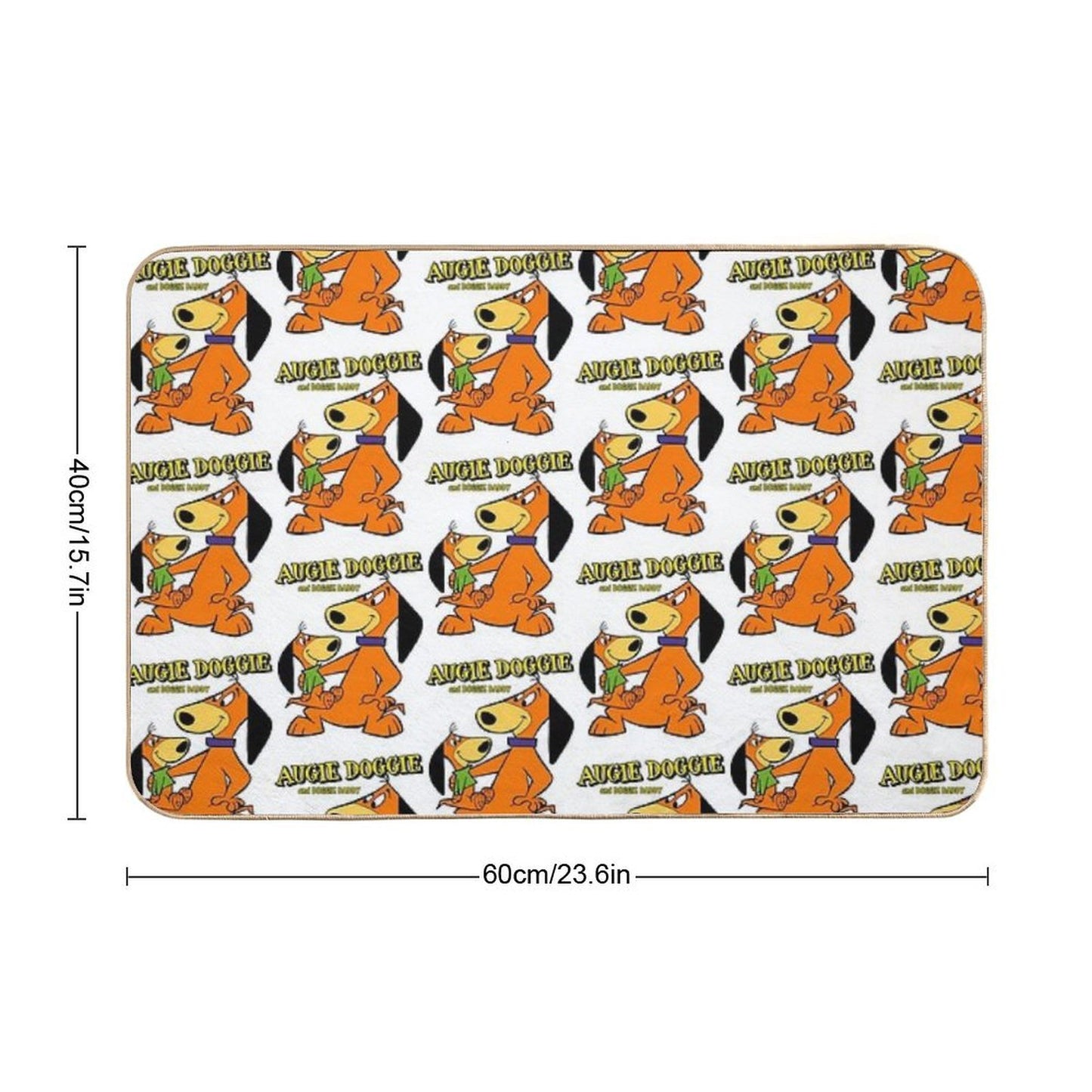 Augie Doggie & Doggie Daddy Father & Son Easy To Clean Bath Mat