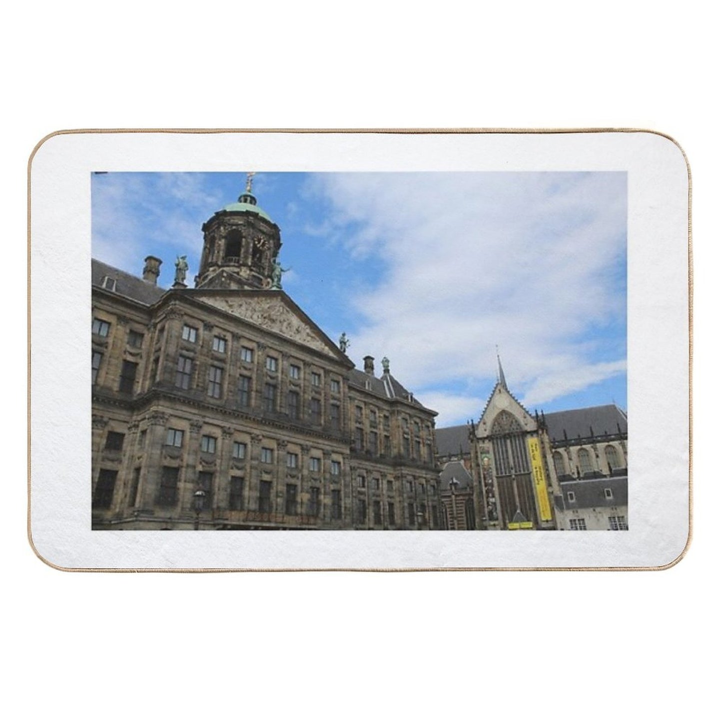 Amsterdam City Hall Stain-Proof Bath Mat