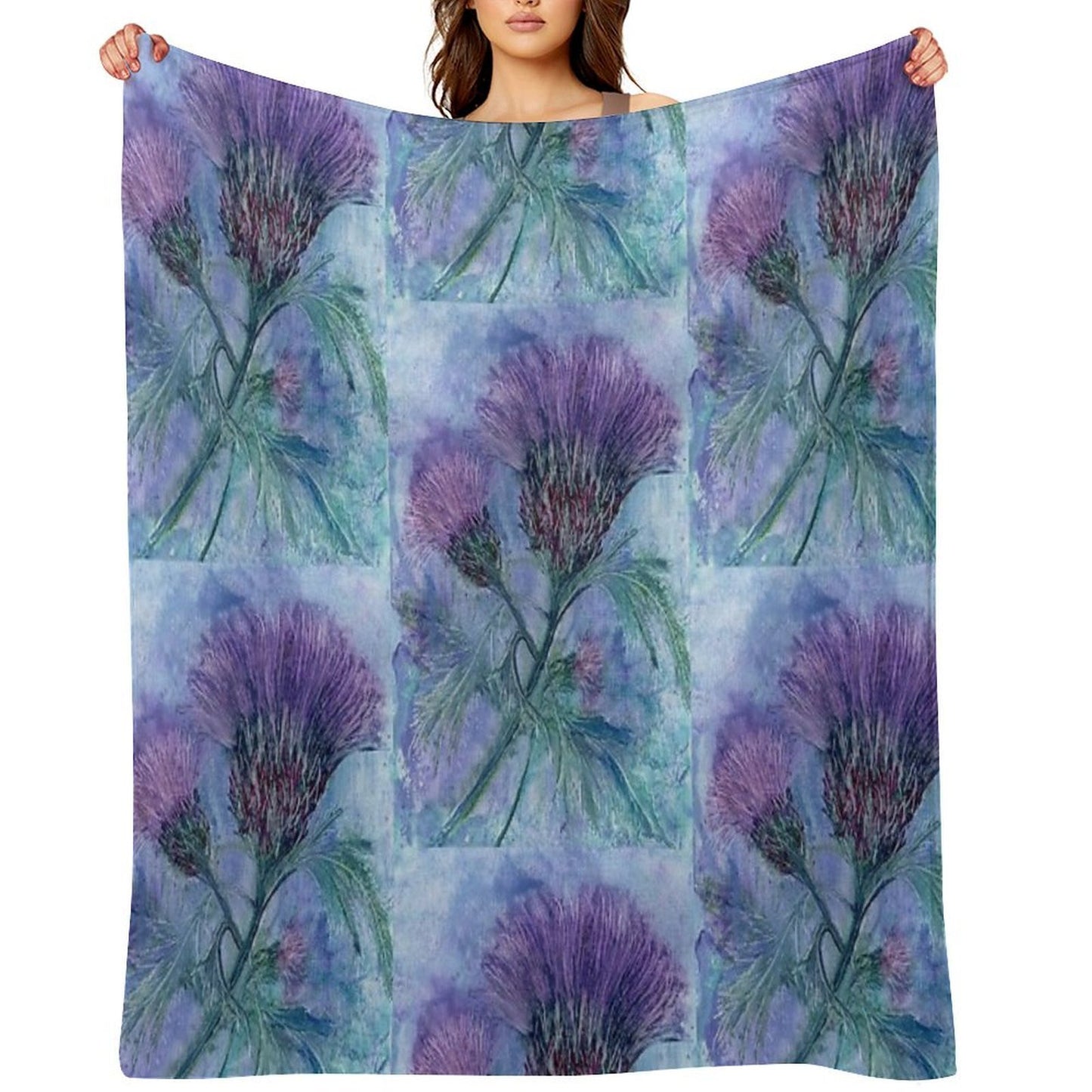 The Thistle Premium Throw Blanket