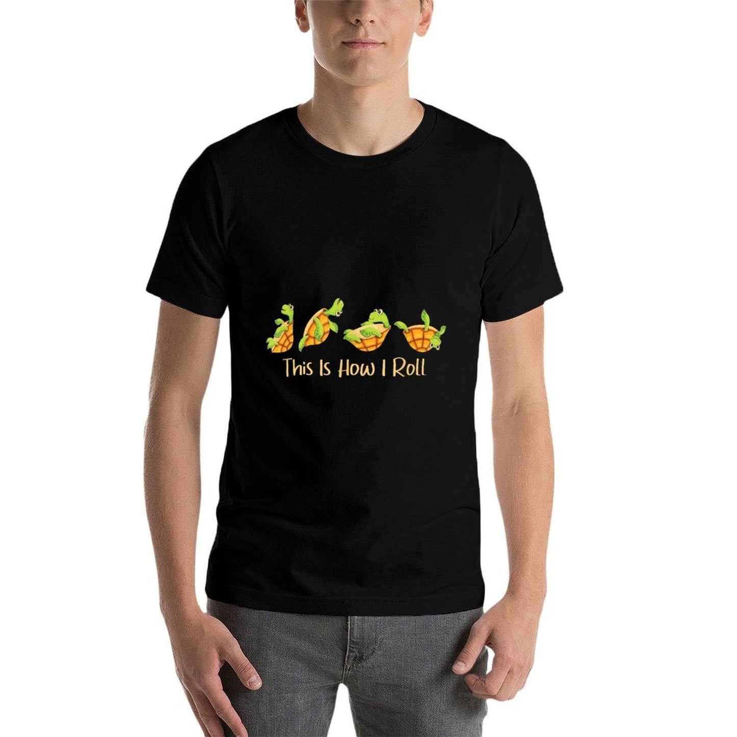 This Is How I Roll - Turtle Beach Sea Animal Reptile Lover Relaxed-fit T-Shirt