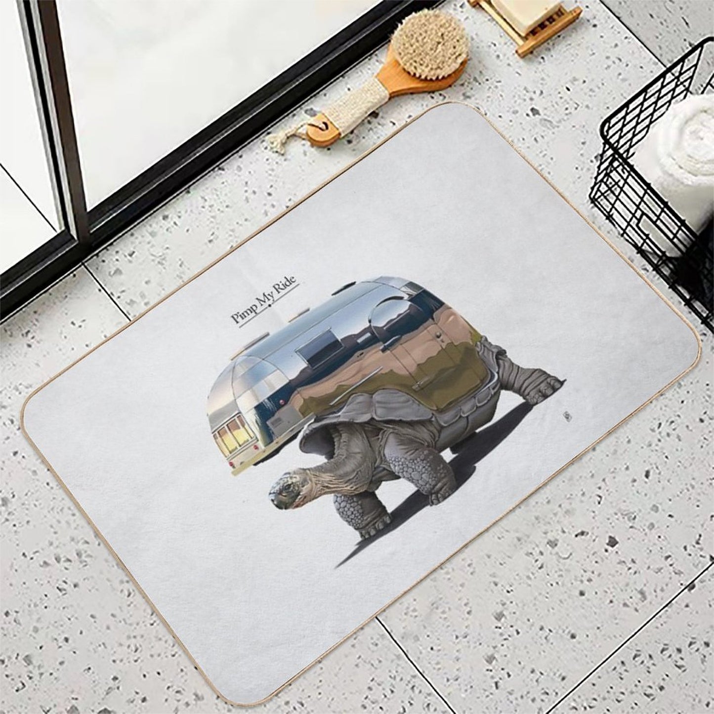 Pimp My Ride Easy Maintenance Bath Mat