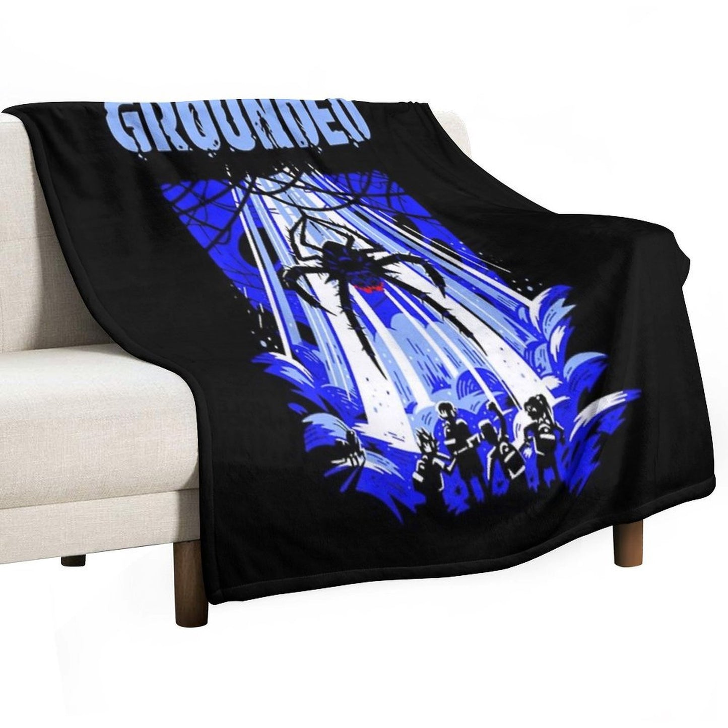 Grounded Video Game Grounded Video Game Grounded Video Game Gift-ready Throw Blanket