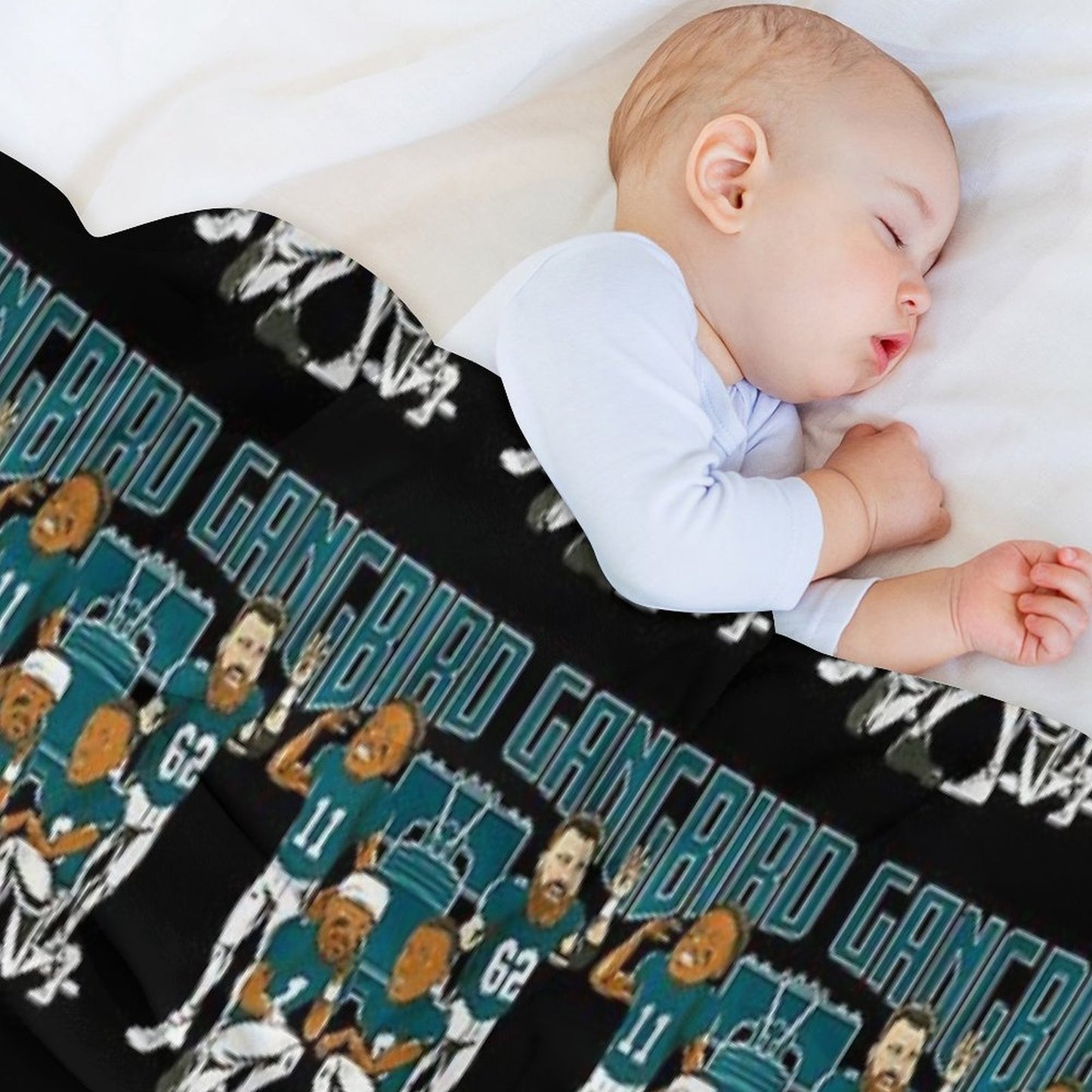 BIRD GANG PHILADELPHIA EAGLES SUPER BOWL CHAMPIONS 2023 Multi-functional Throw Blanket